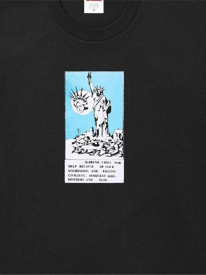 Supreme Liberty graphic T-shirt outlook