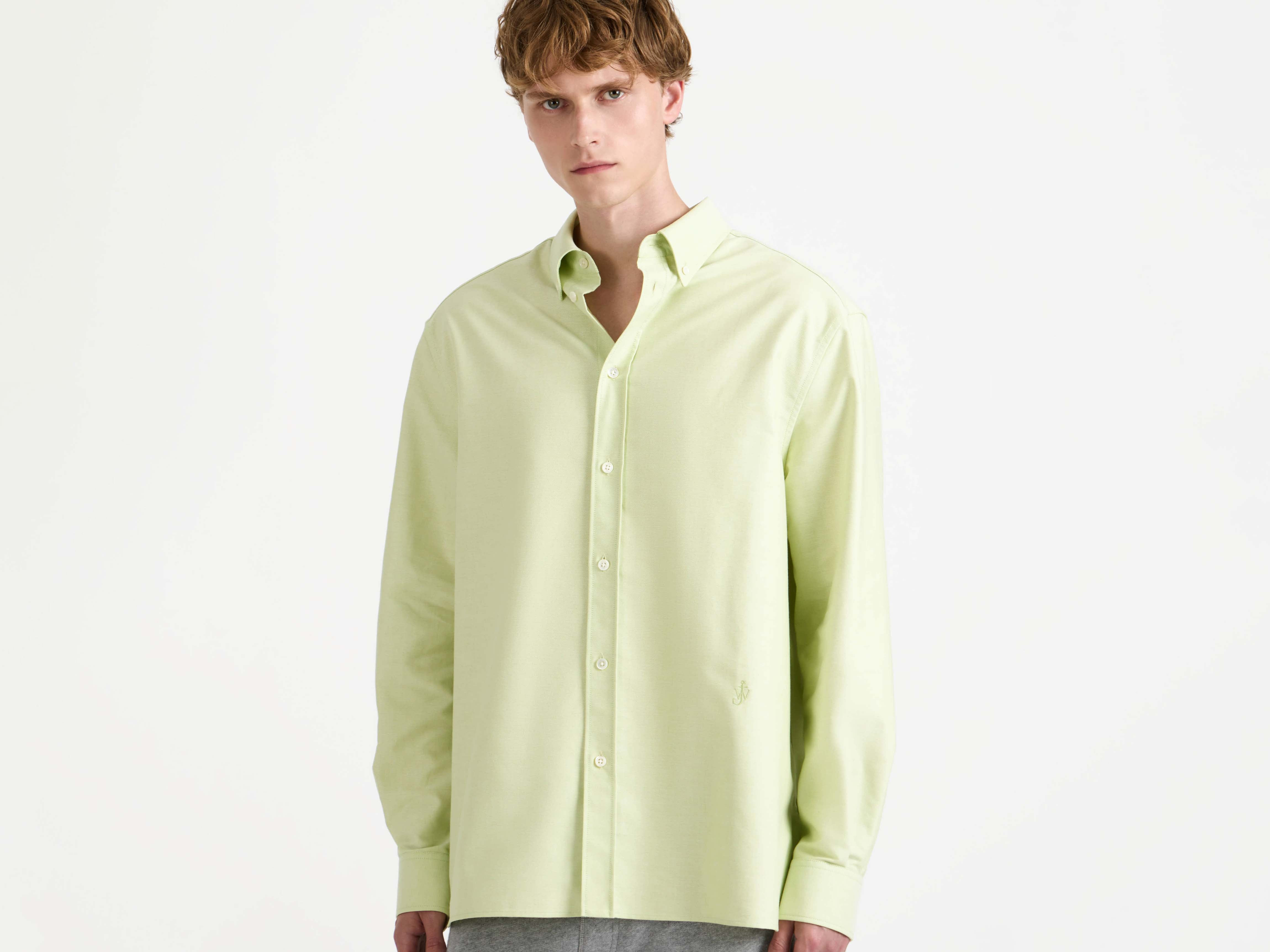 CLASSIC SHIRT IN LIME - 4
