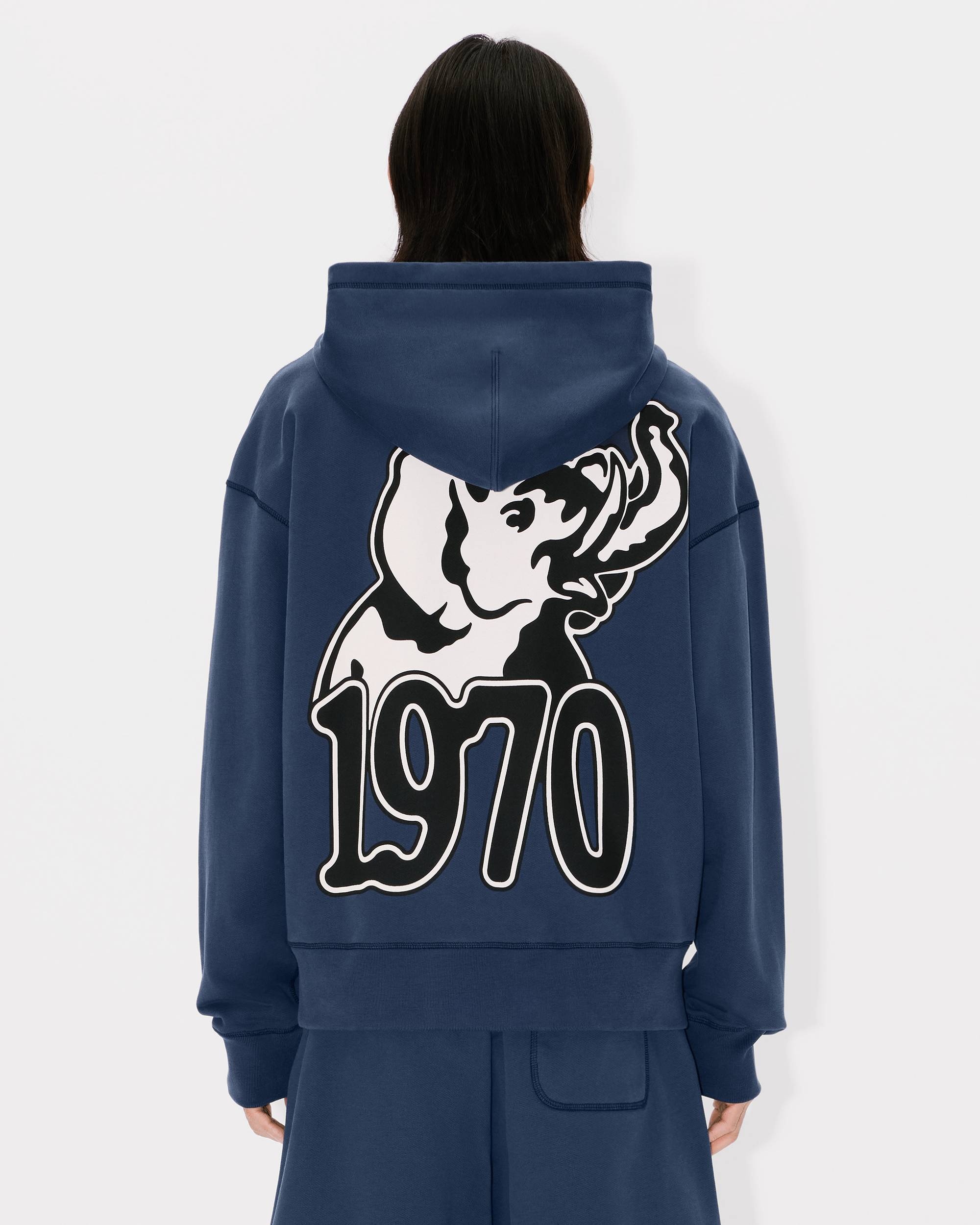 'KENZO Jungle Elephant' hoodie in cotton - 4