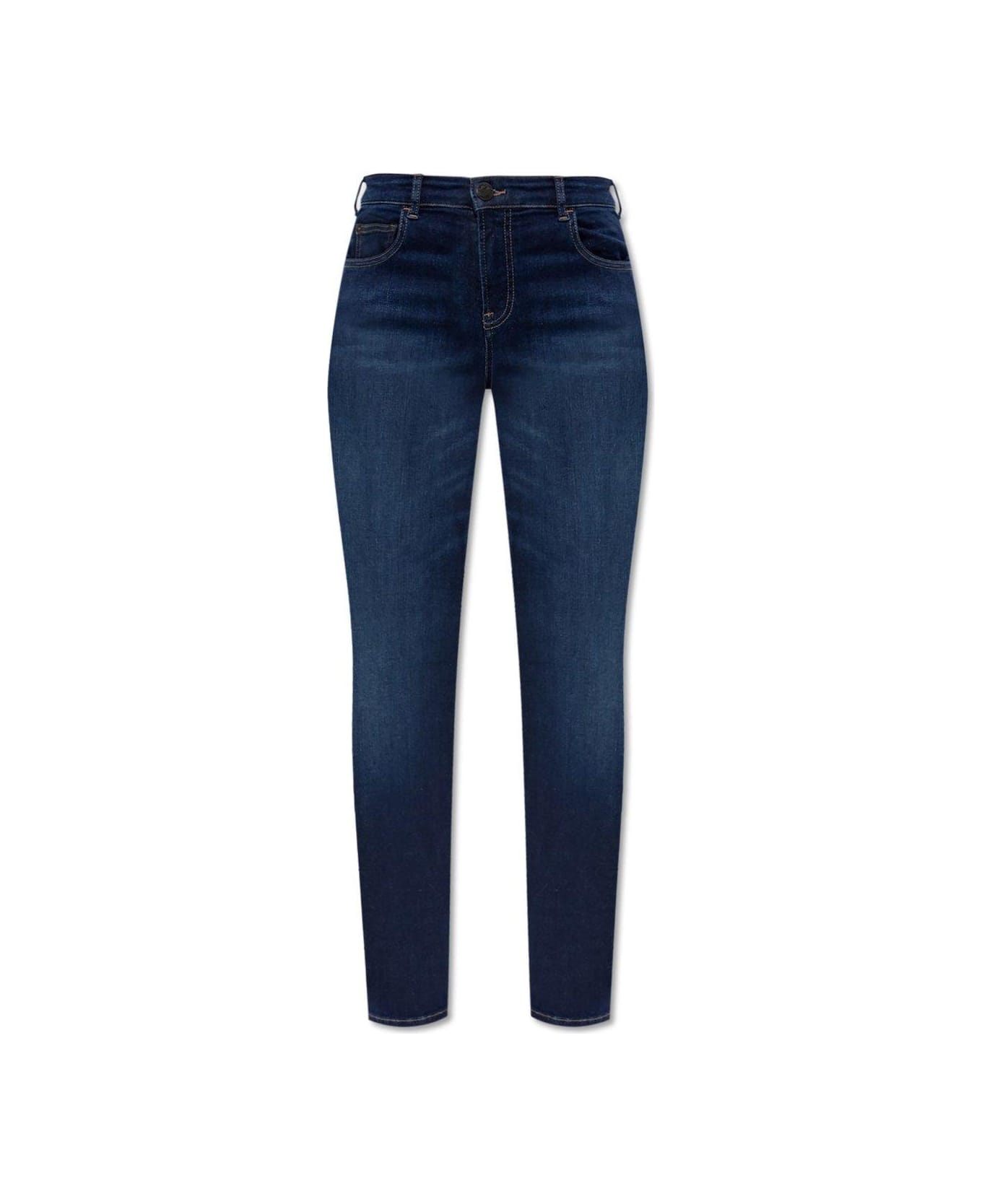 Logo Detailed Skinny Jeans - 1