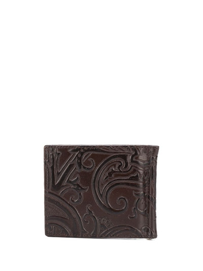 Etro paisley print wallet outlook