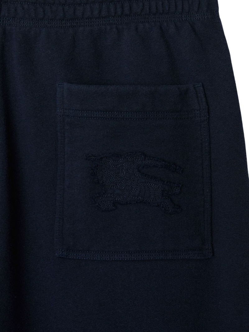 logo-appliquÃ© cotton track pants 5