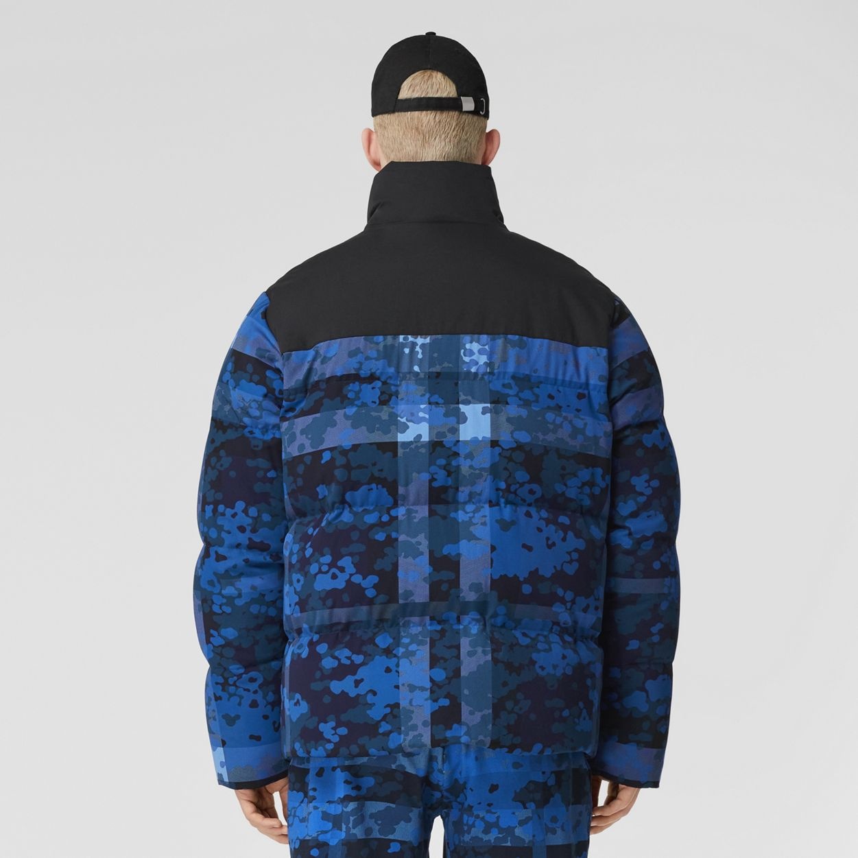 Camouflage Check Thermoregulated Puffer Jacket - 4