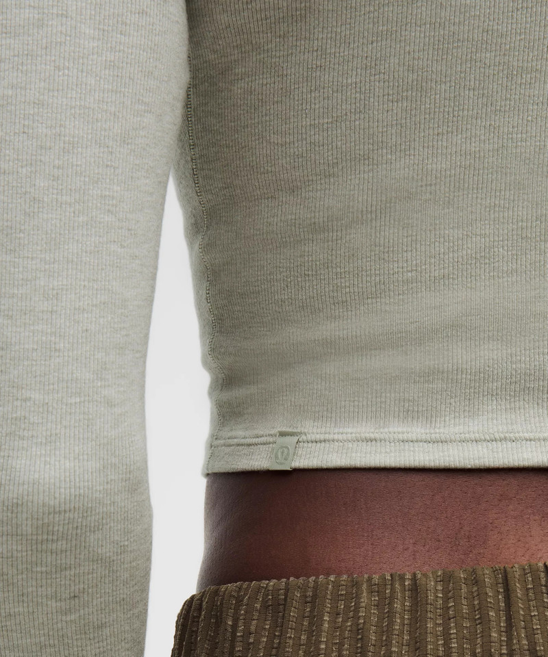 Hold Tight Straight-Hem Cropped Long-Sleeve Shirt 5