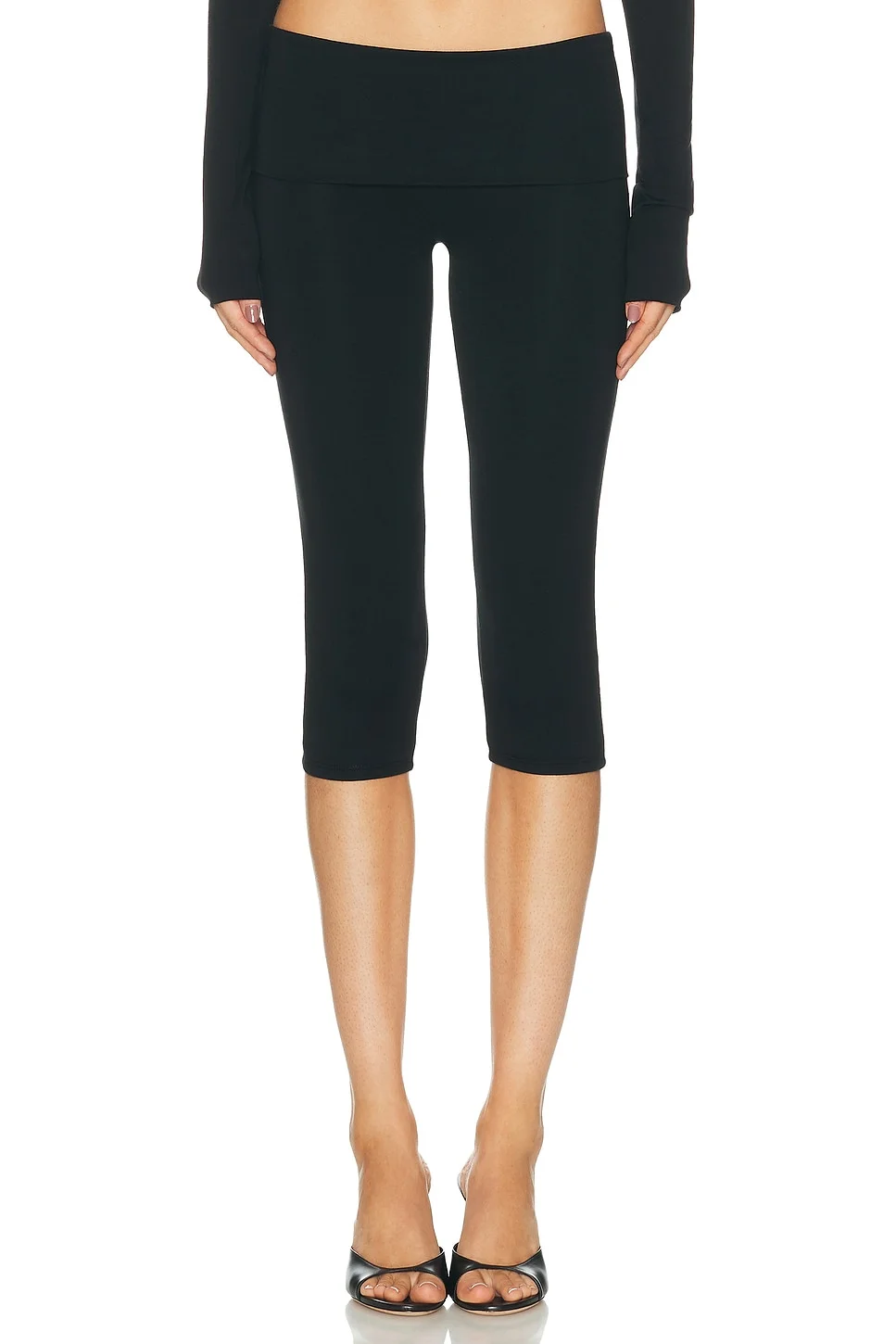 Foldover Capri Legging - 1