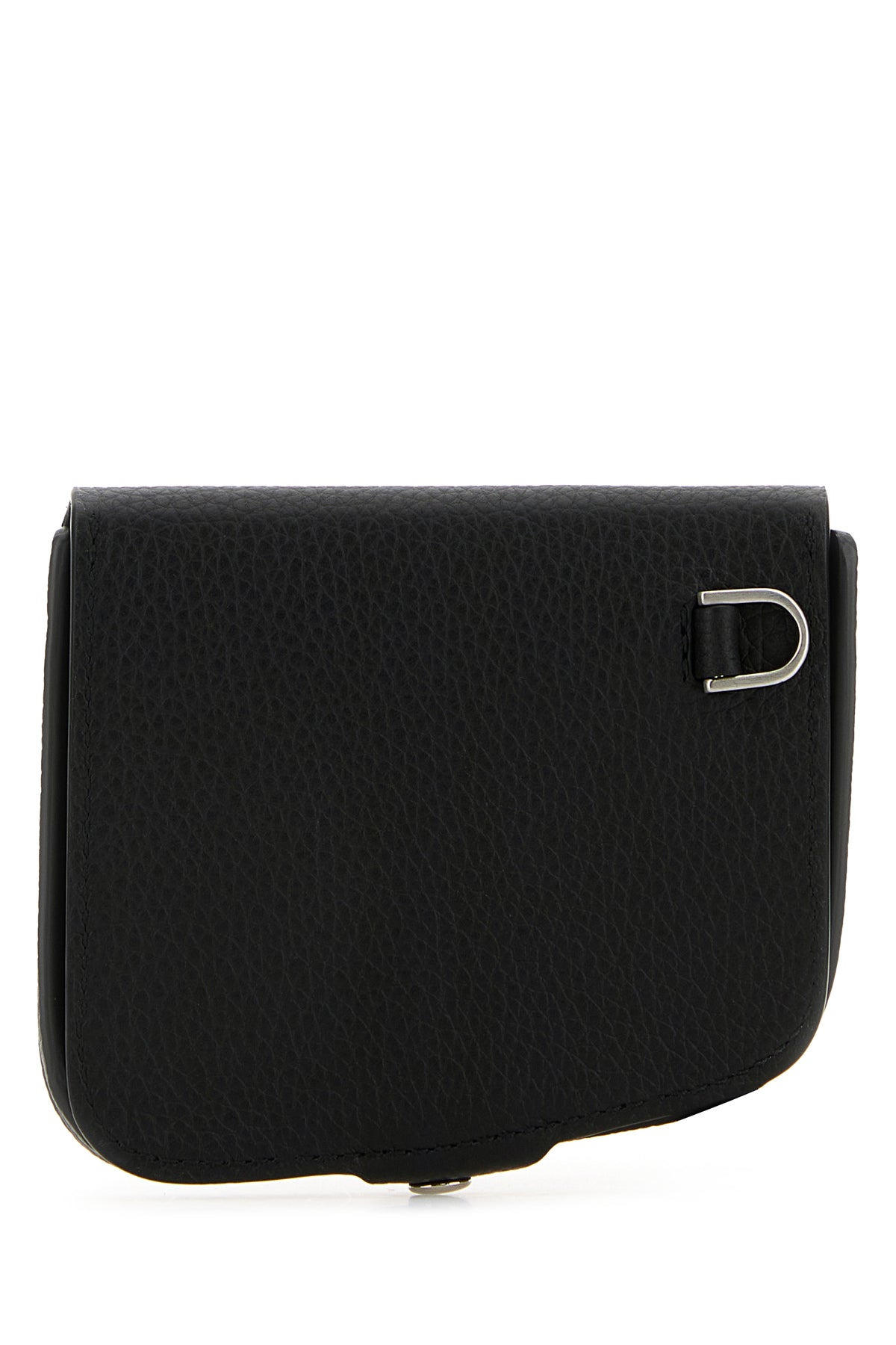 Black leather coin purse - 3