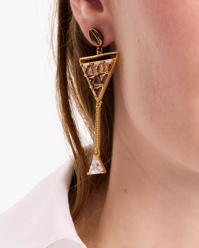 kate spade Shaken And Brewed Statement Earrings outlook