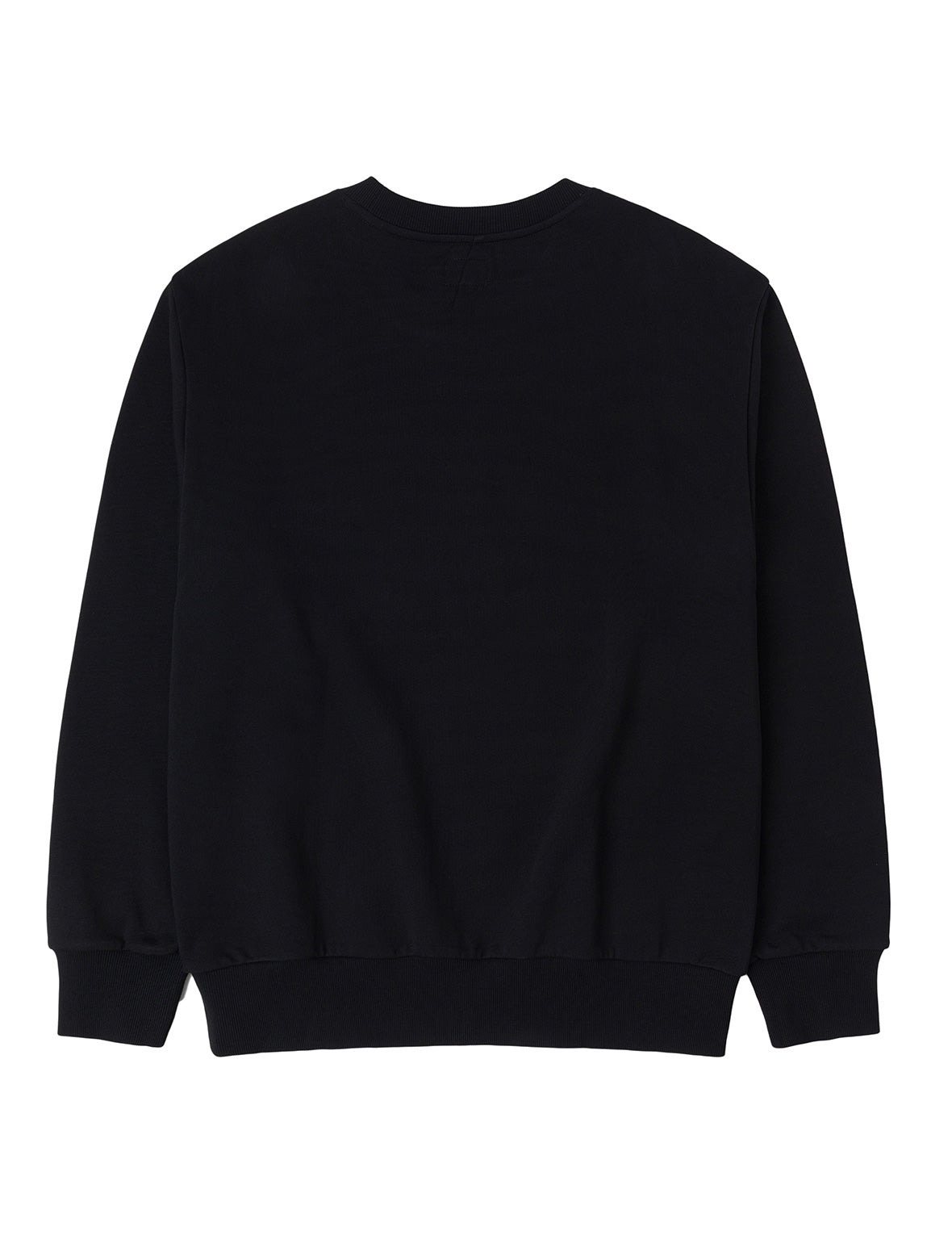 Graffiti Seagull Print and Sashiko Relax Fit Sweatshirt - 2