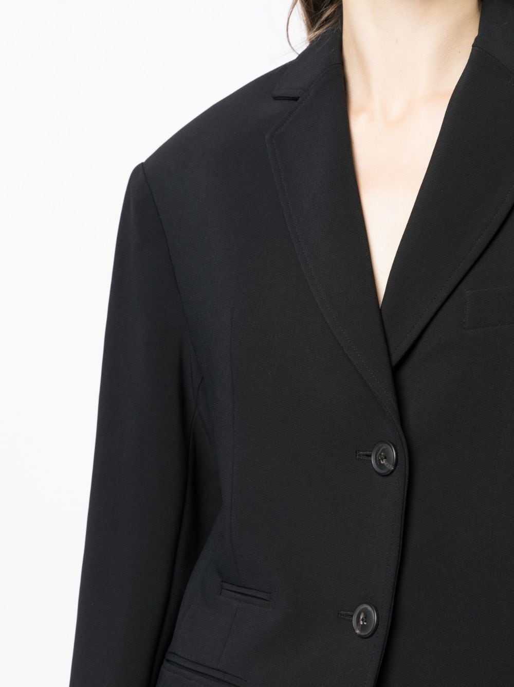 single-breasted tailored blazer - 5