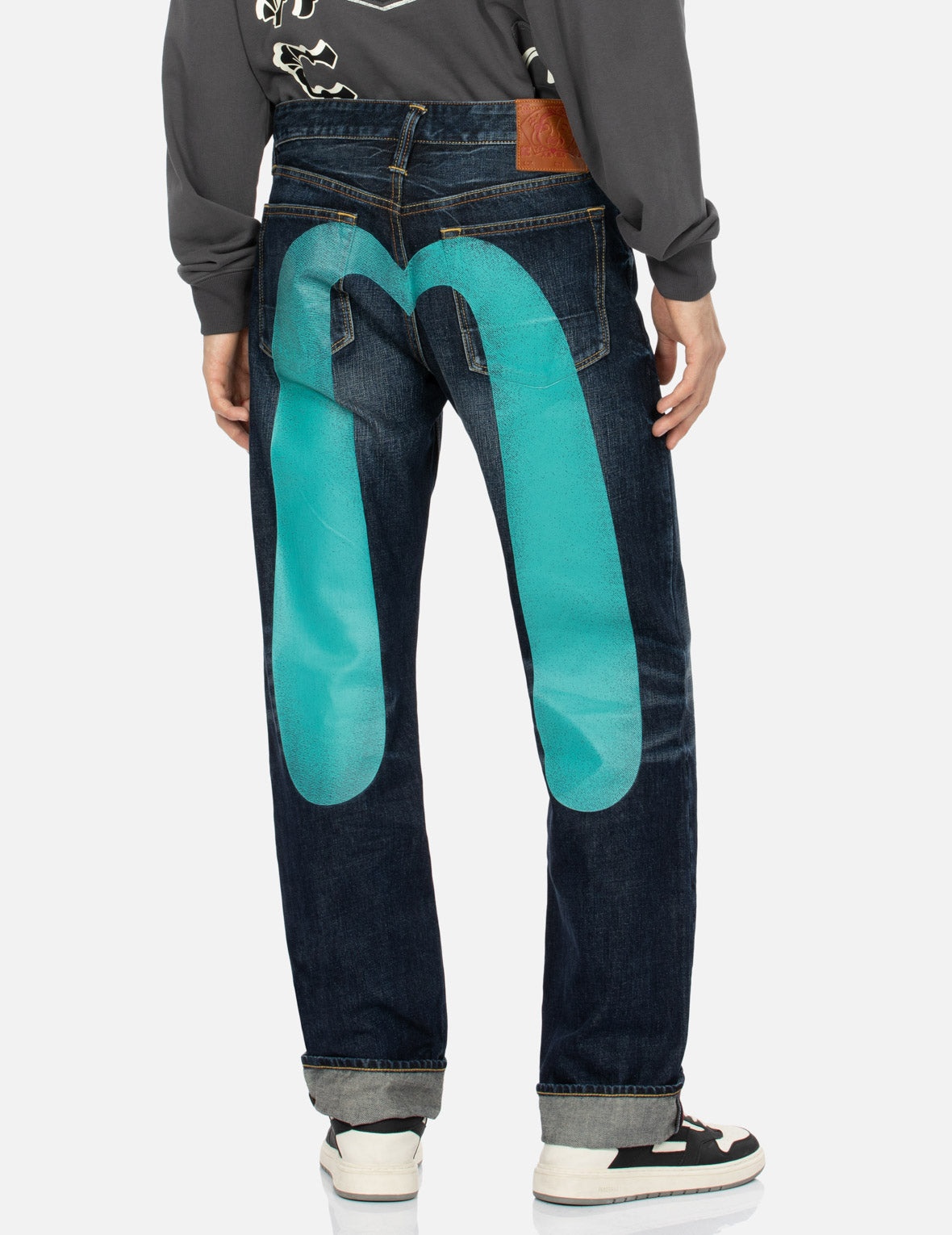 Daicock Print Baggy Fit Denim Jeans #2000 - 7