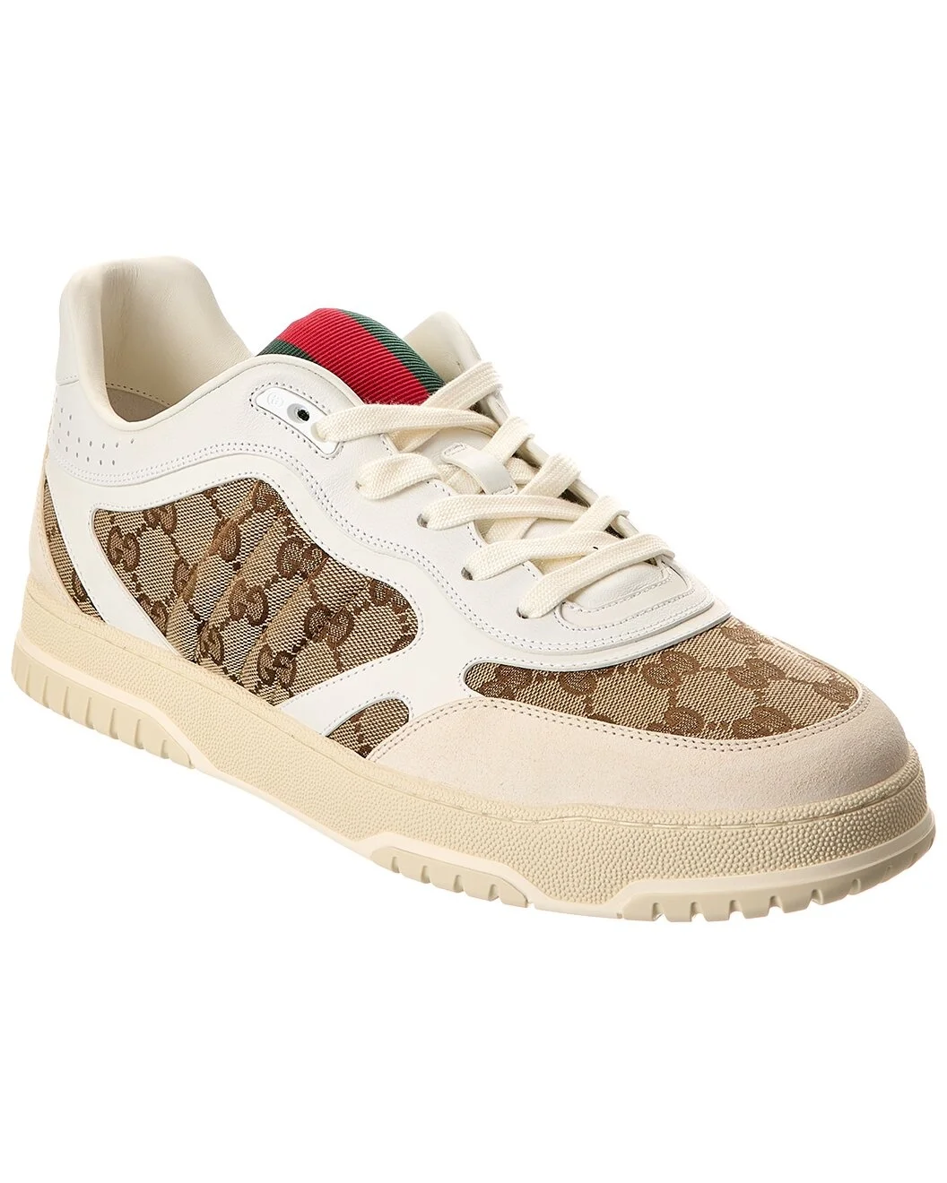 Gucci Re-Web GG Canvas & Leather Sneaker - 1