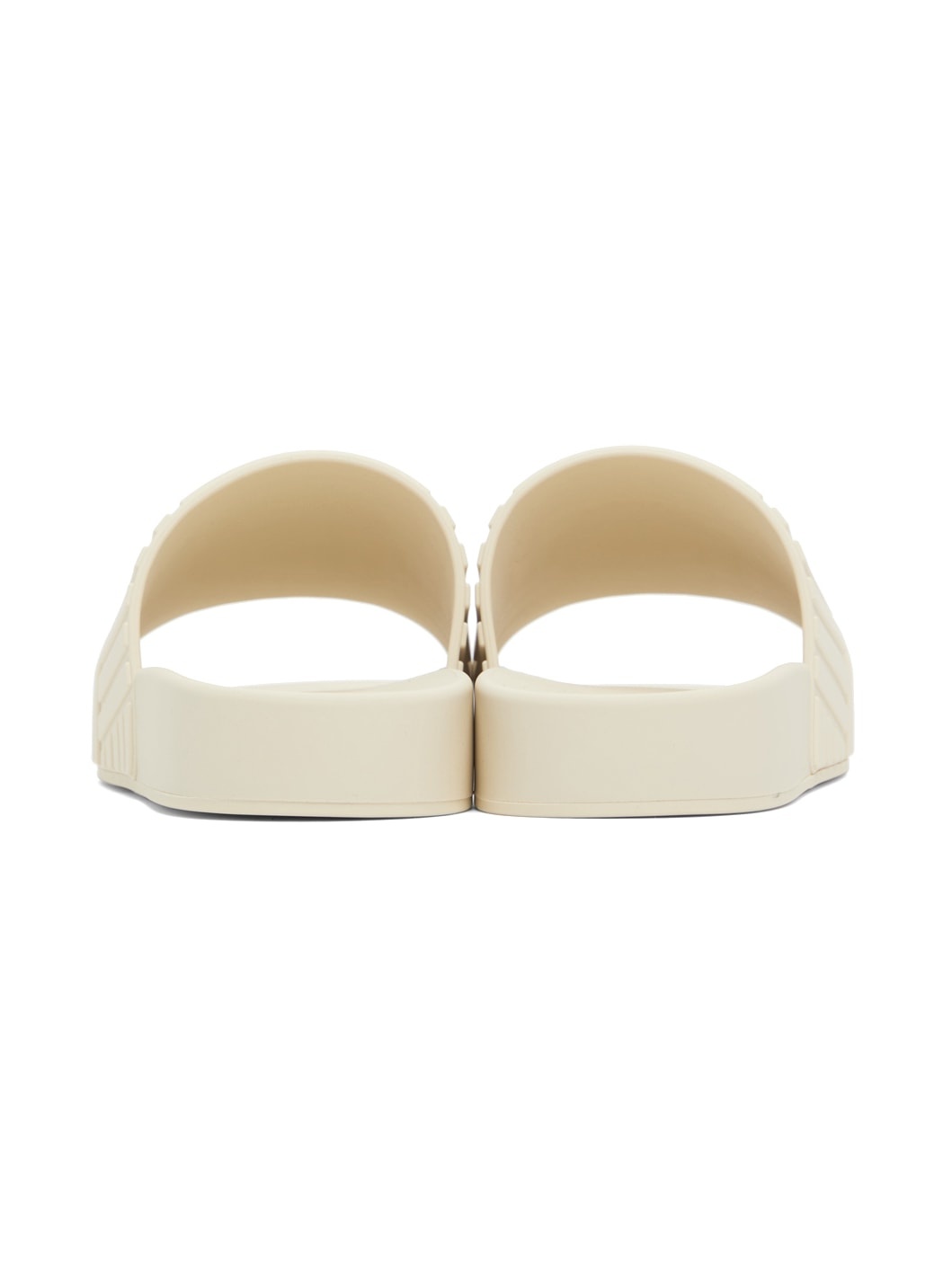 Off-White Rubber Slides - 2