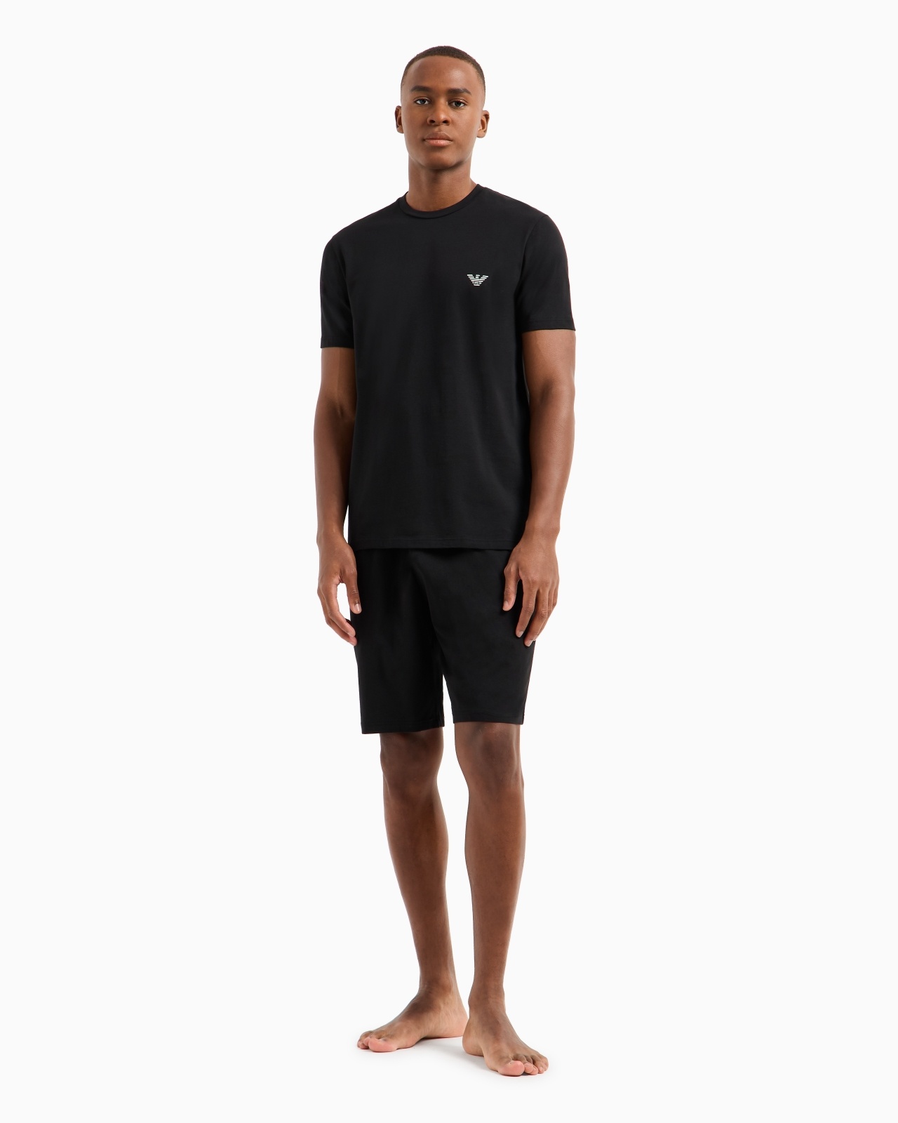 ASV MEGALOGO ORGANIC-COTTON PYJAMAS WITH BERMUDA SHORTS - 2