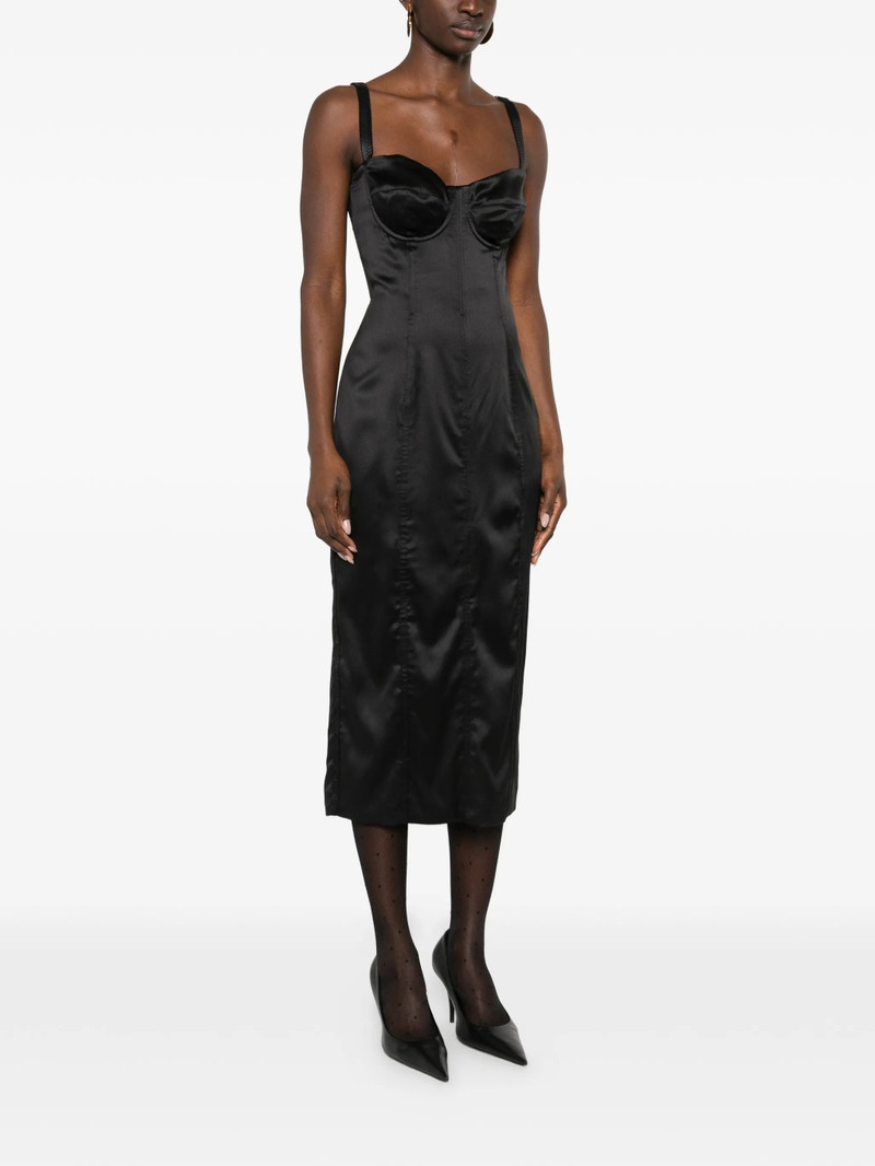 Dolce & Gabbana Dolce & Gabbana Black Midi Dress outlook