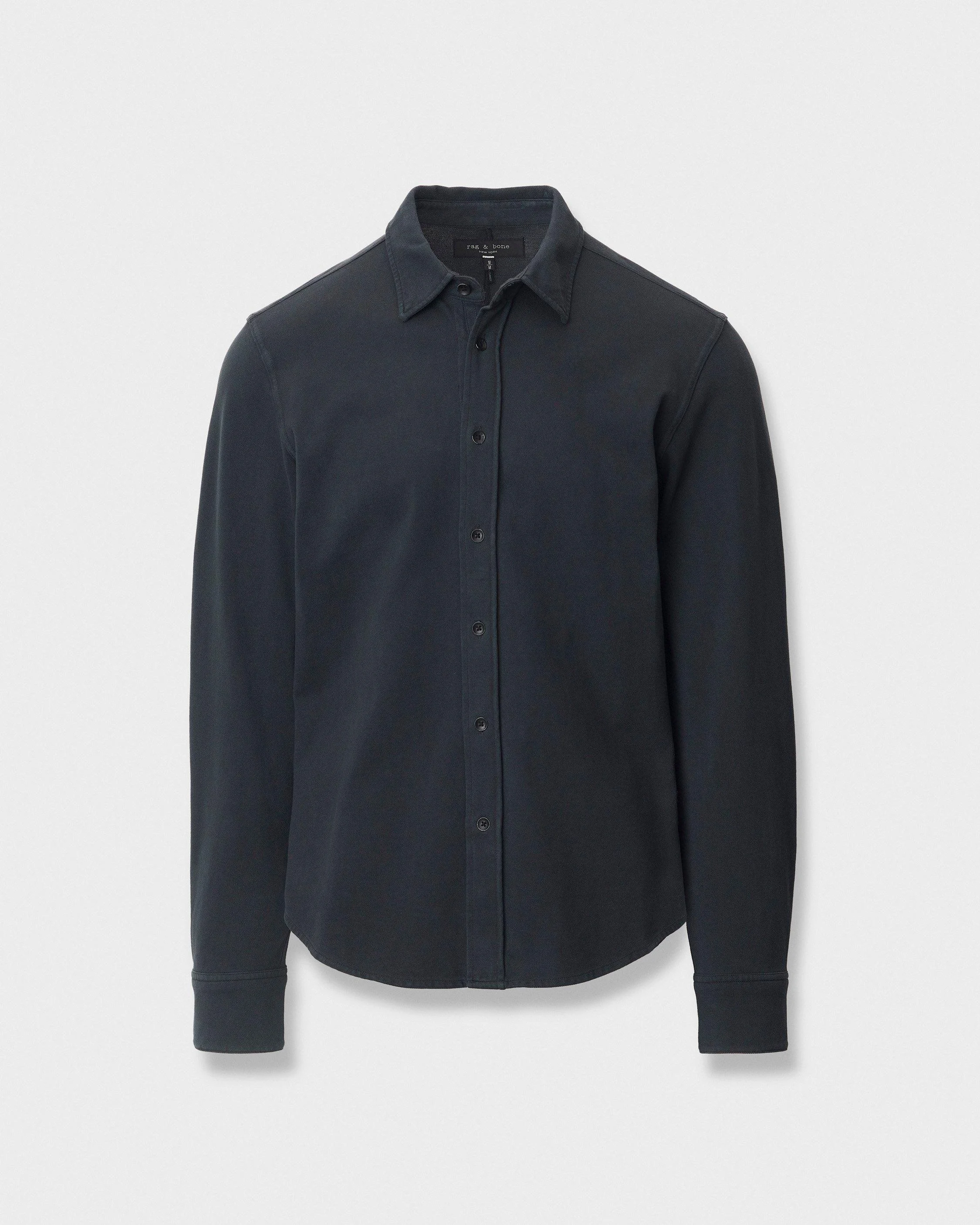 Tomlin Knit Cotton Shirt - 1