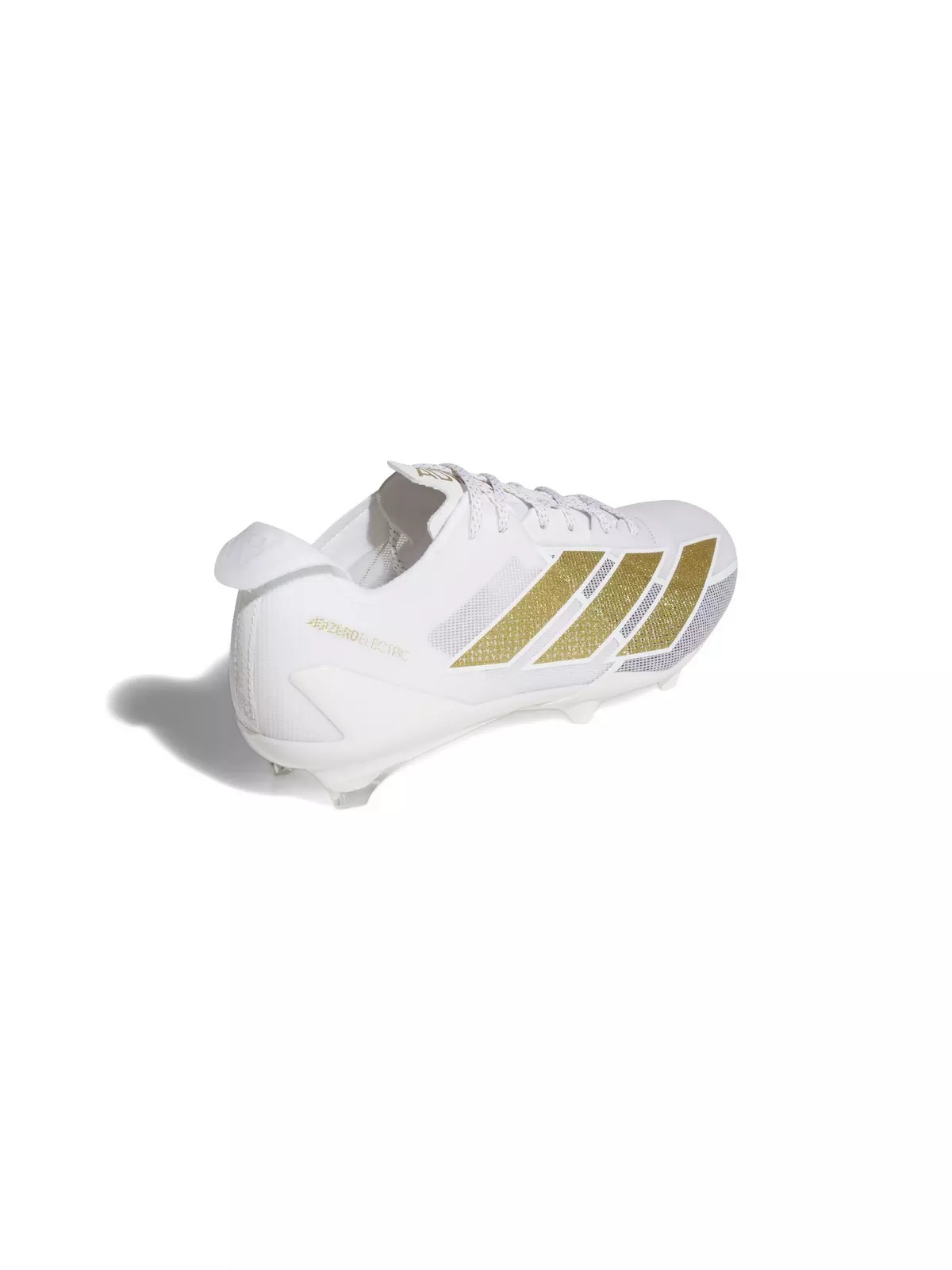 Adizero Electric "Ftwr White/Gold Metallic" Men's Football Cleat - 4