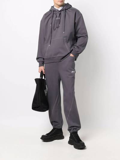 ADER error contrast-stitching track pants outlook