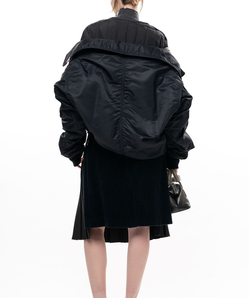 Shifted Layer Flight Jacket 5