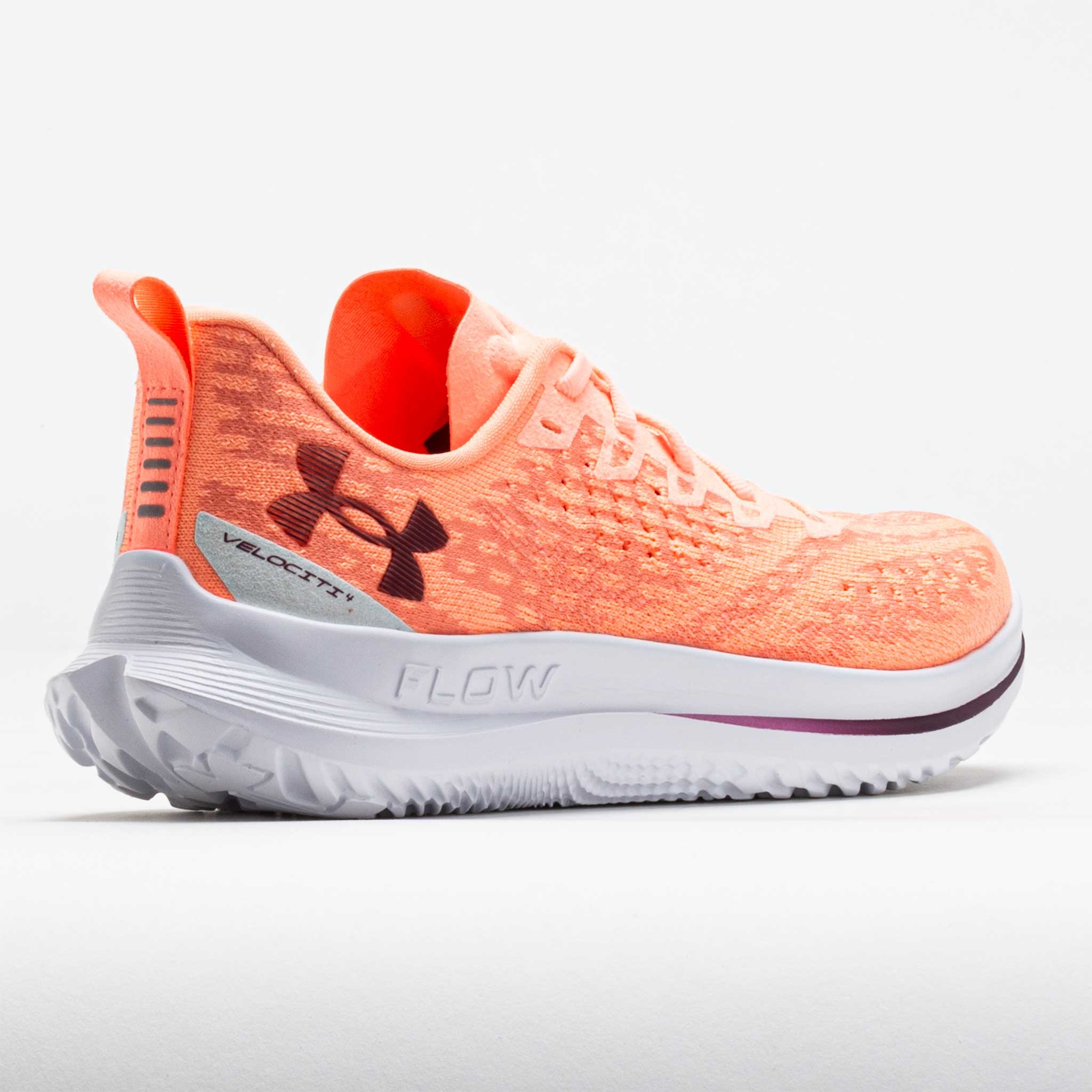 Under Armour Velociti 4 Women's Flare Orange/Distant Gray/Purple - 6