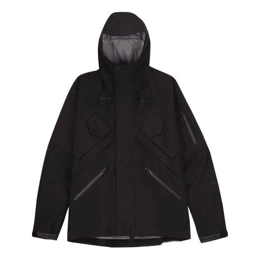 Nike x Drake NOCTA Series Windproof Breathable Sports Hooded Jacket Asia Edition Black DA4114-010 - 1