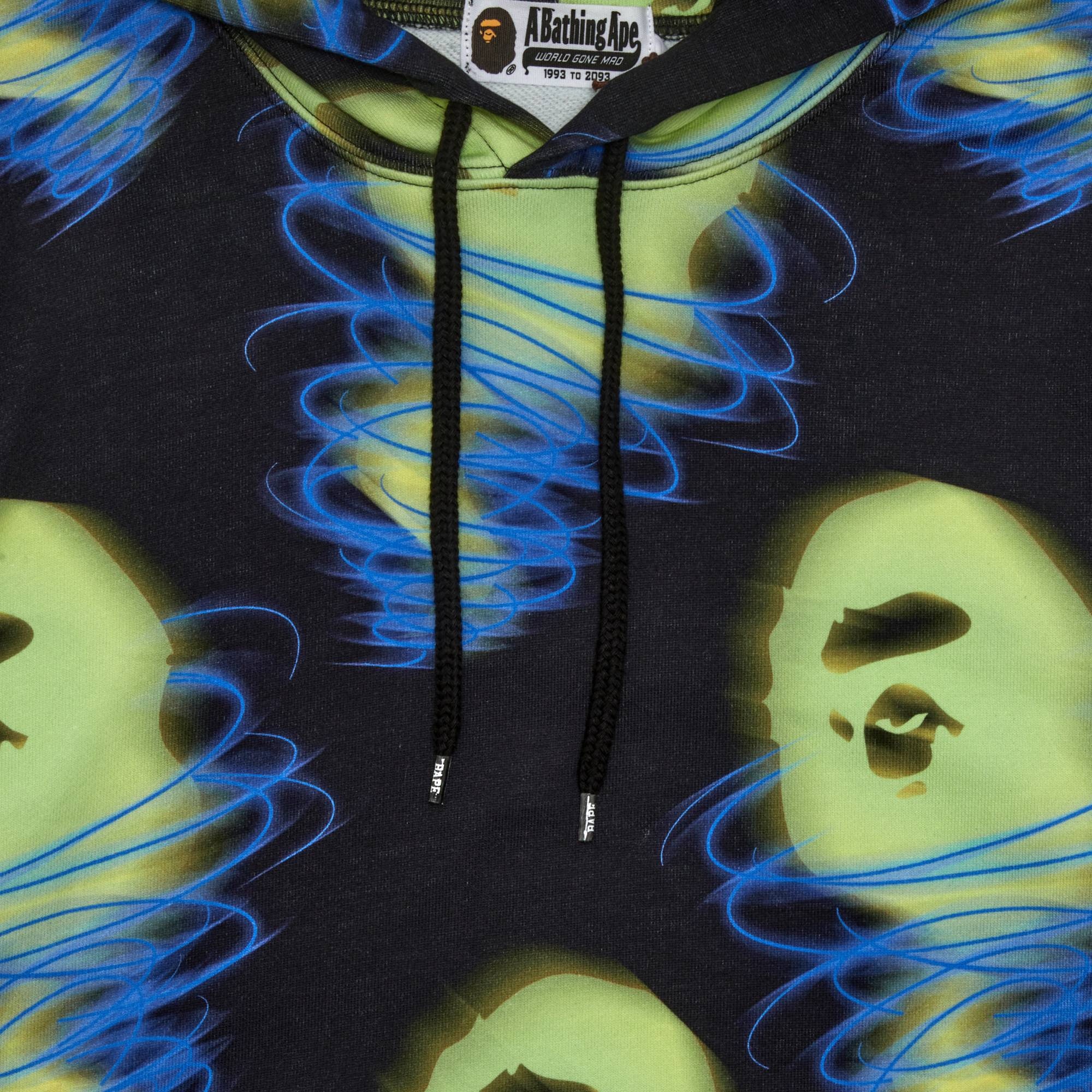 BAPE Storm Pullover Hoodie 'Black' - 3