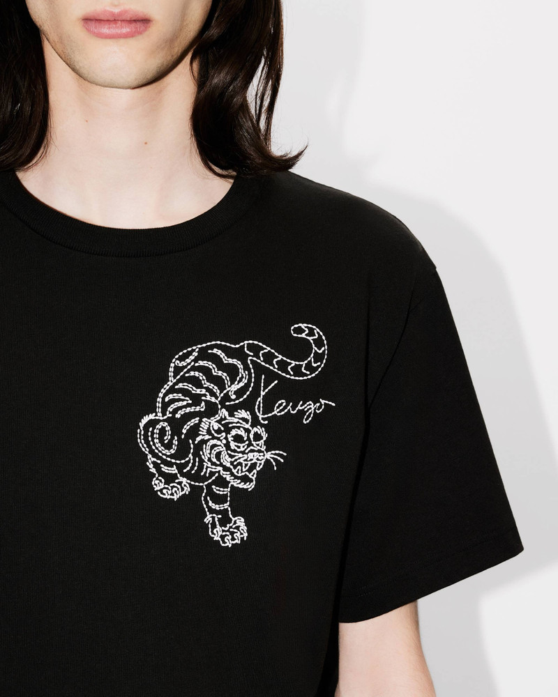 'KENZO Star Tiger' embroidered oversized T-shirt 7