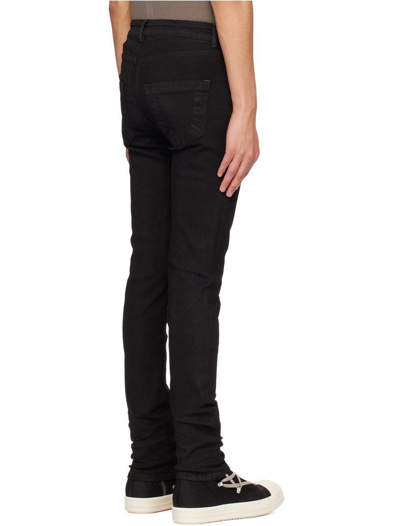 Black Tyrone Cut Jeans 3