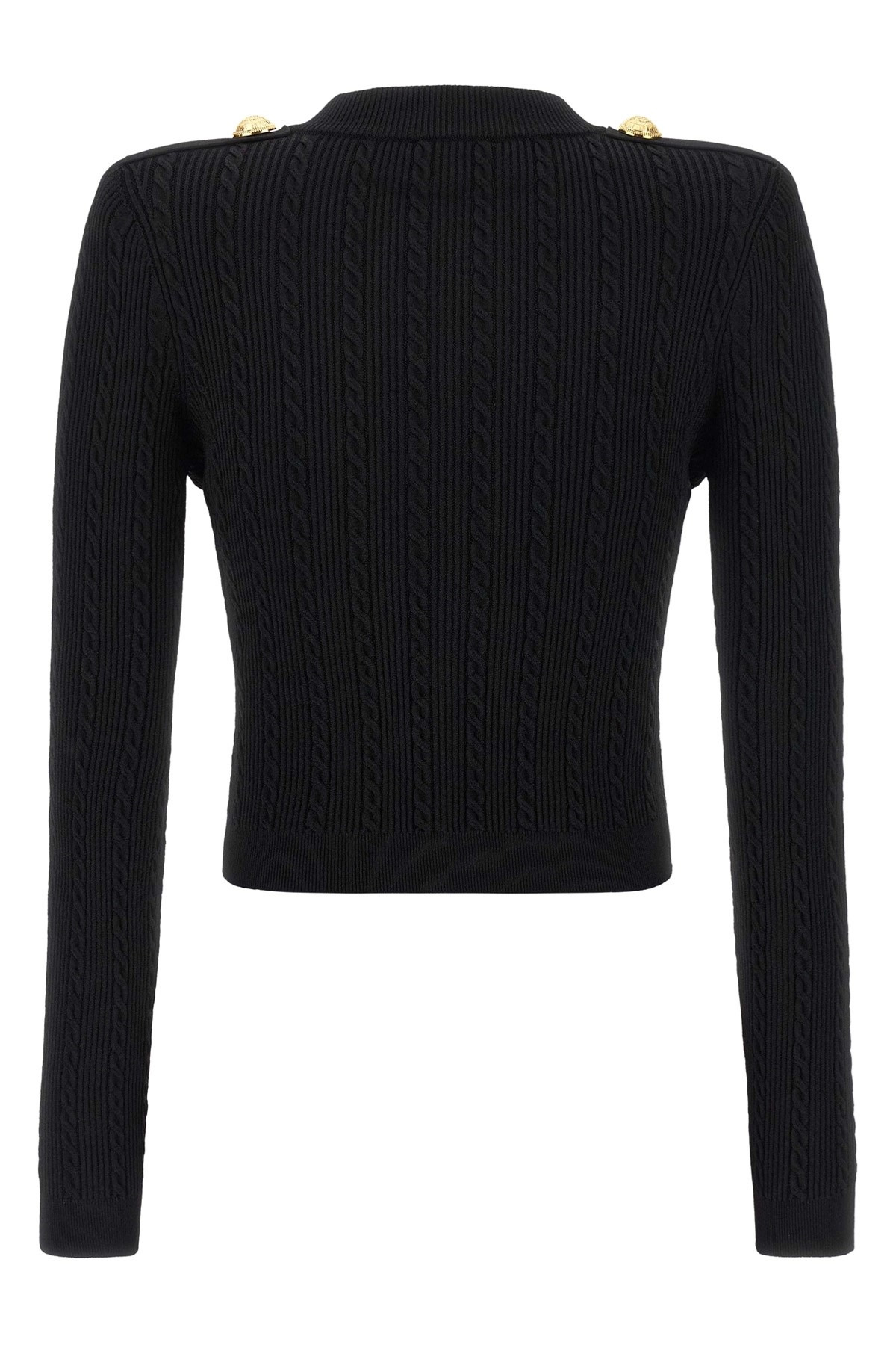 Twisted knit cardigan - 3