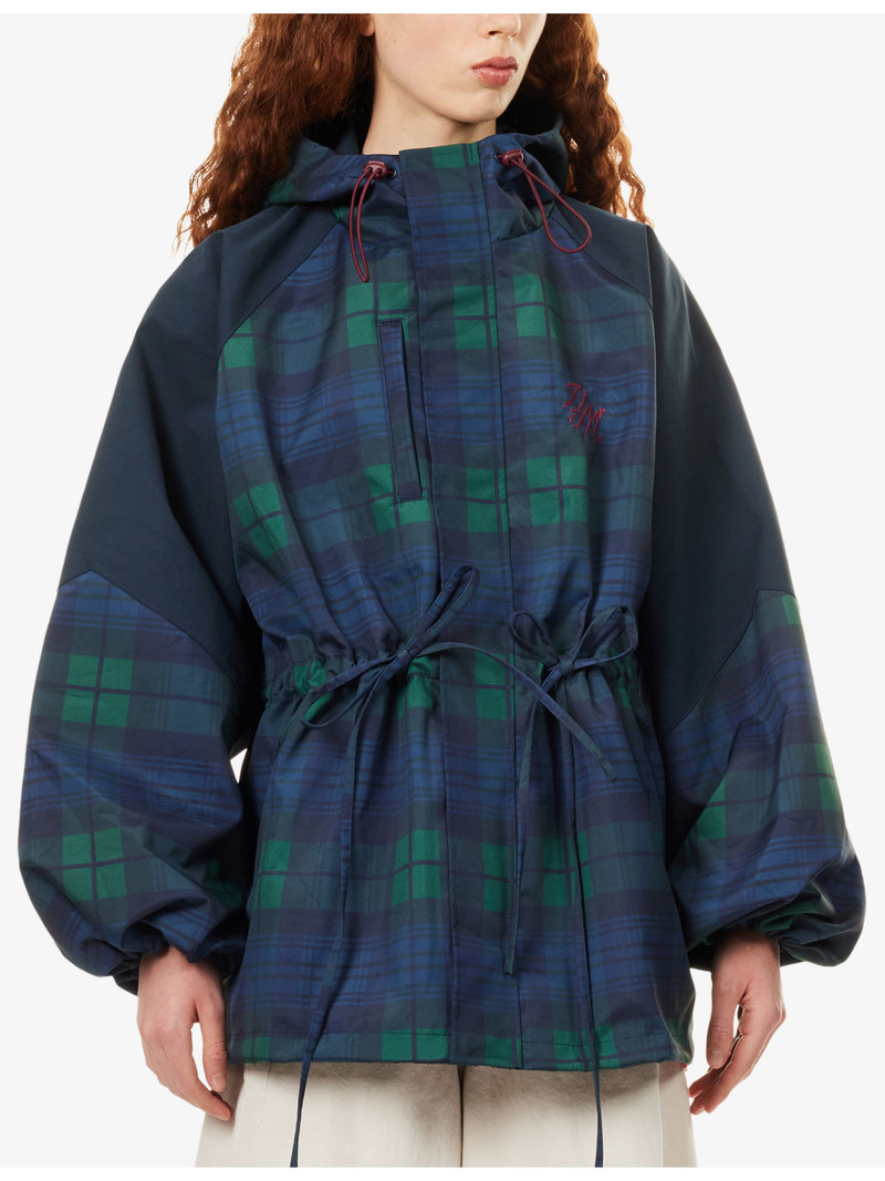 Liu Check Raincoat 3