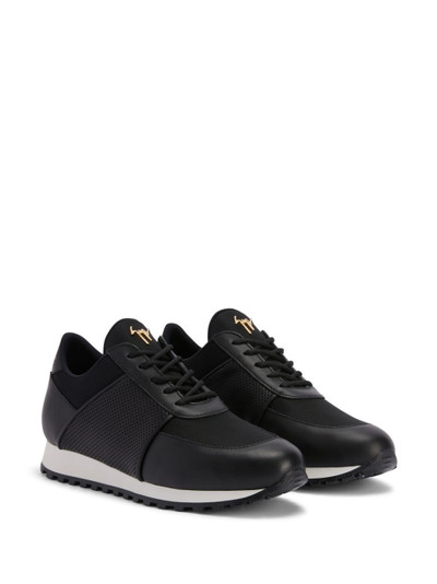 Giuseppe Zanotti Jimi Running leather low-top sneakers outlook