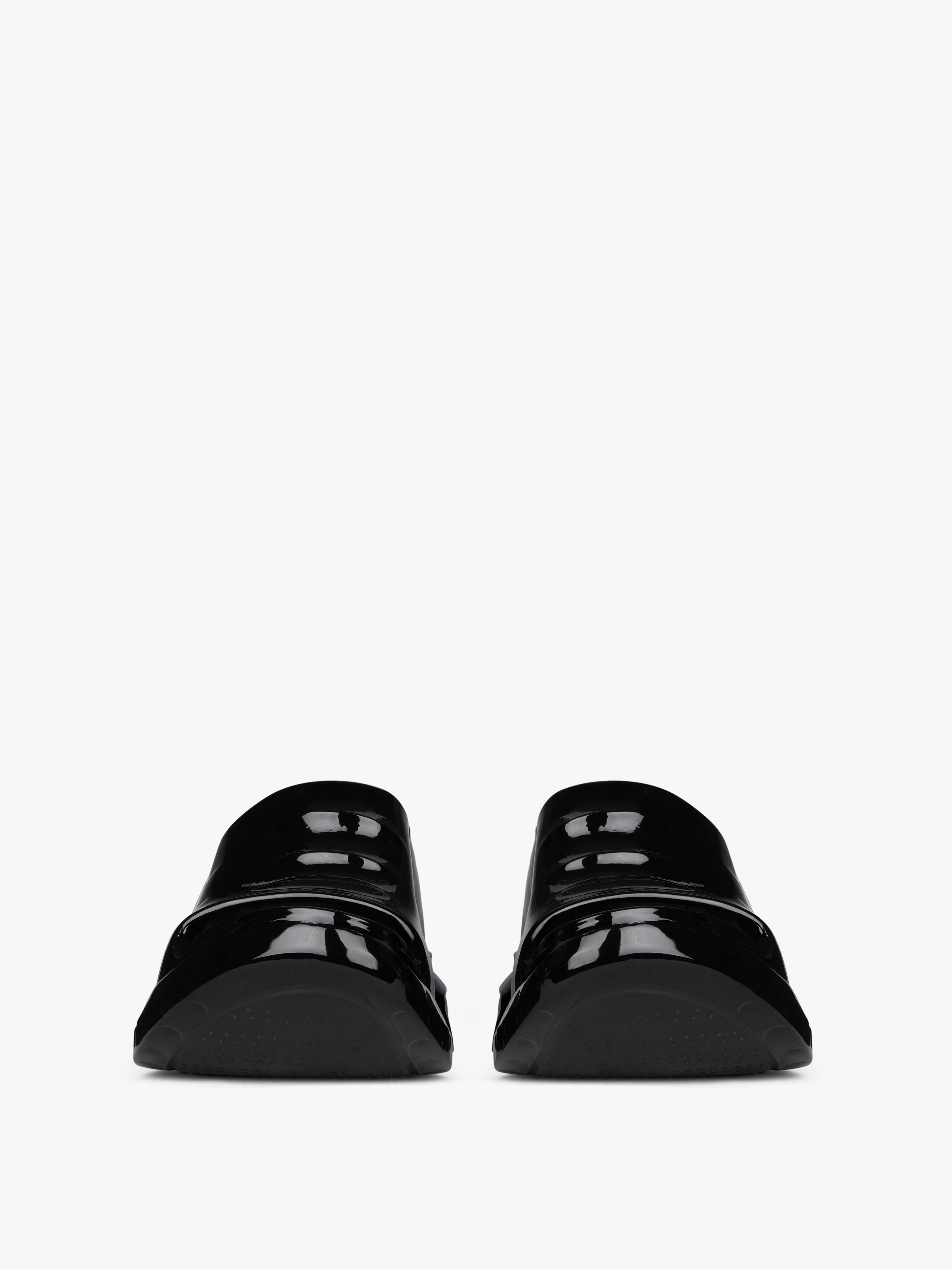 MARSHMALLOW WEDGE SANDALS IN RUBBER - 2