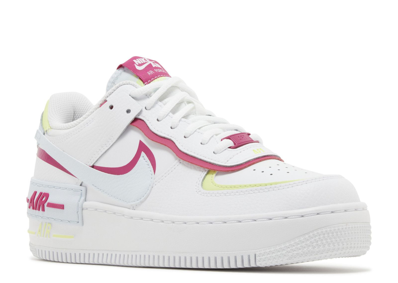 WMNS AIR FORCE 1 SHADOW 'WHITE BLUE TINT FIREBERRY' - 2