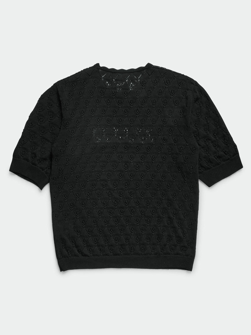 MAGLIANO Comunione Knitted Tee Black - Magliano outlook