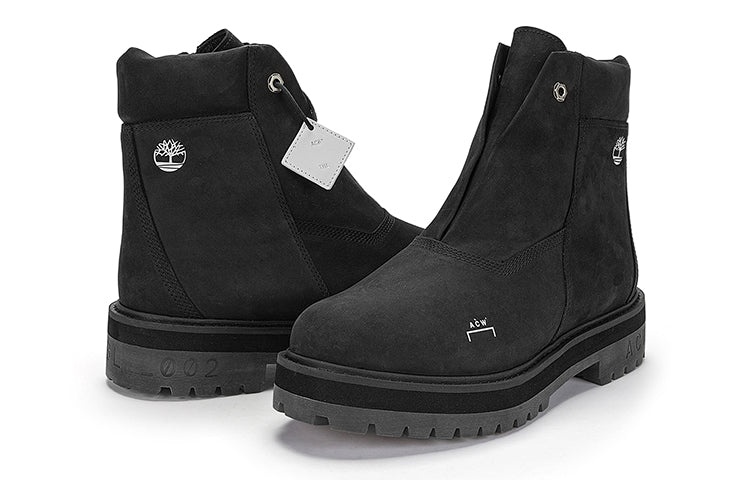 Timberland x A Cold Wall 6 Inch Premium Side Zip Boot 'Jet Black Nubuck' A68VB - 5