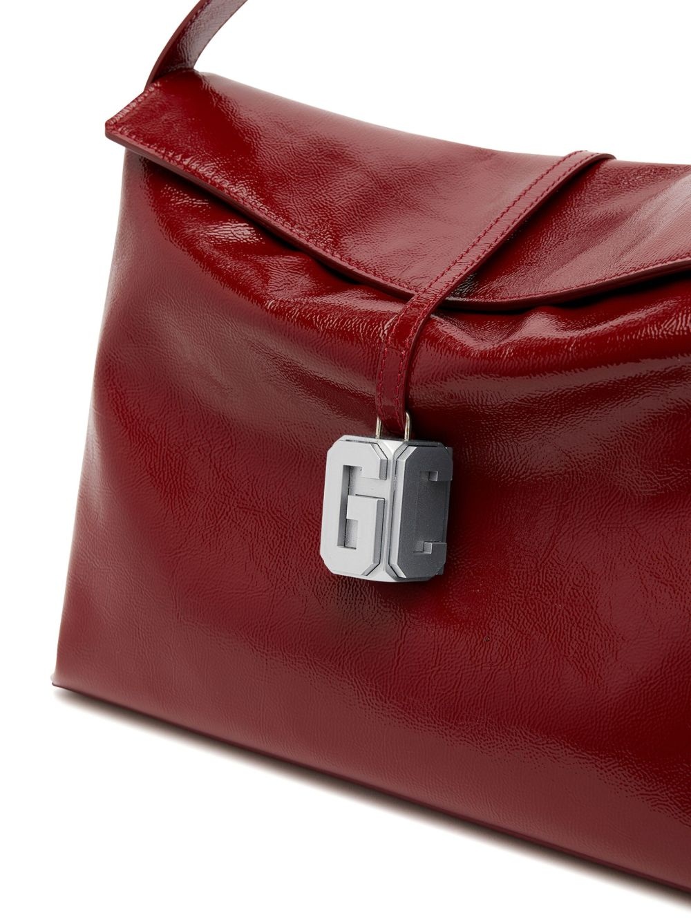 large leather Comma bag - 3