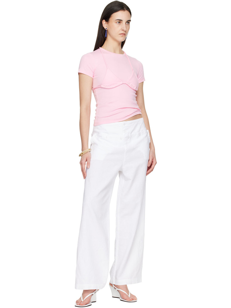 gimaguas White Anna Trousers outlook