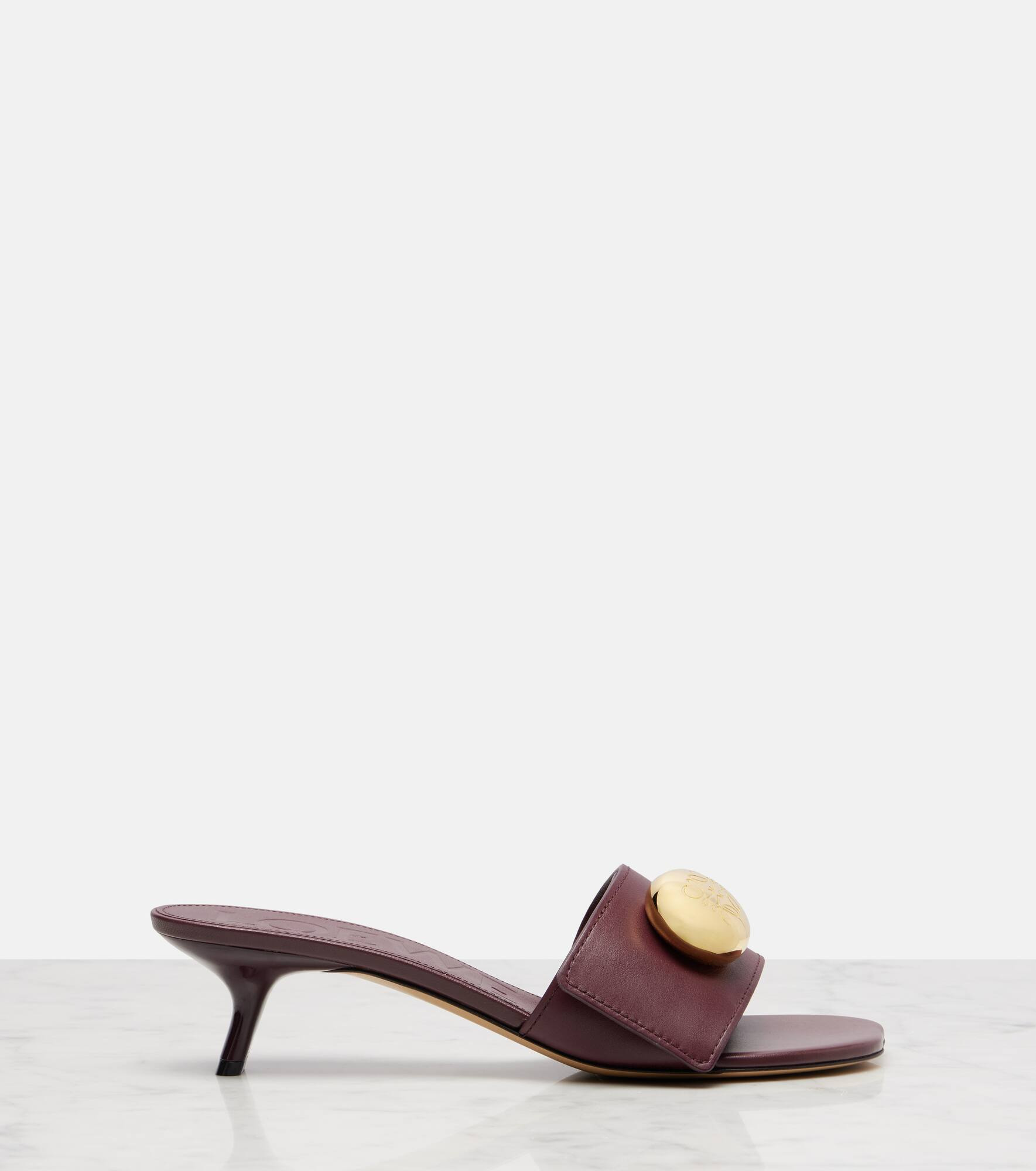 Anagram leather mules - 4