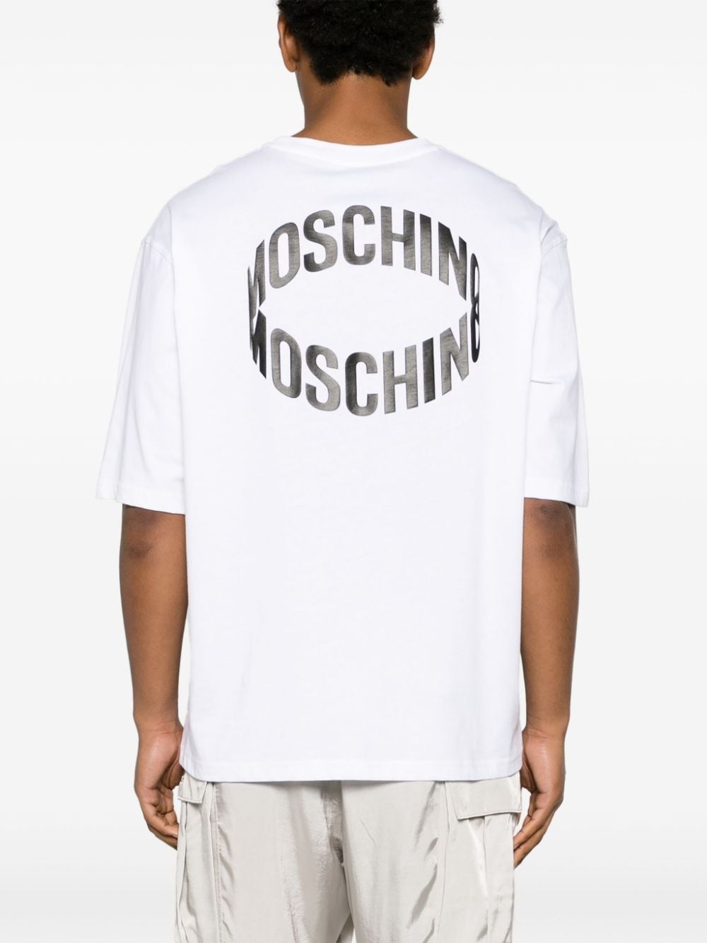 logo-print cotton T-shirt - 4