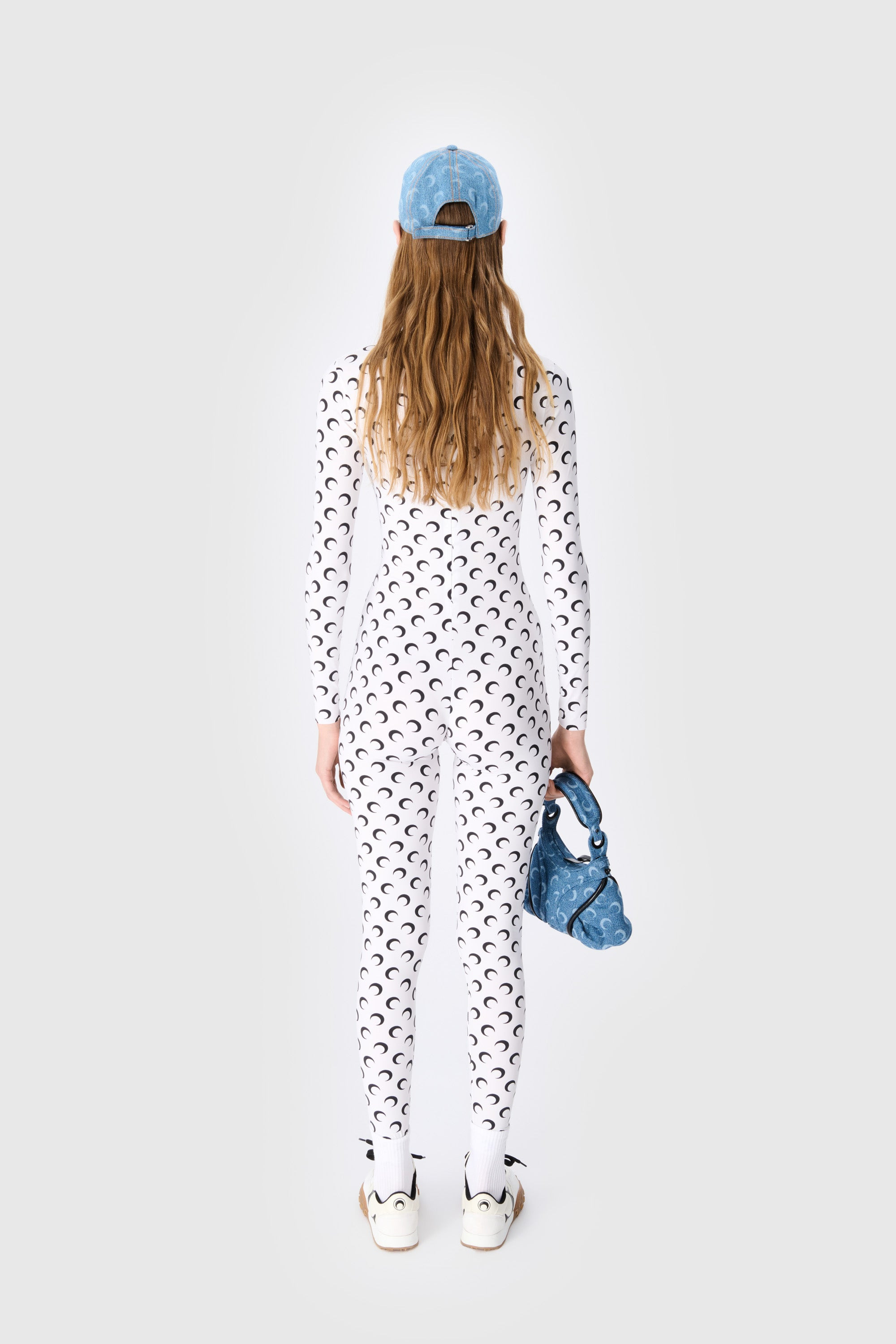 Recycled Jersey Moon Catsuit - 3