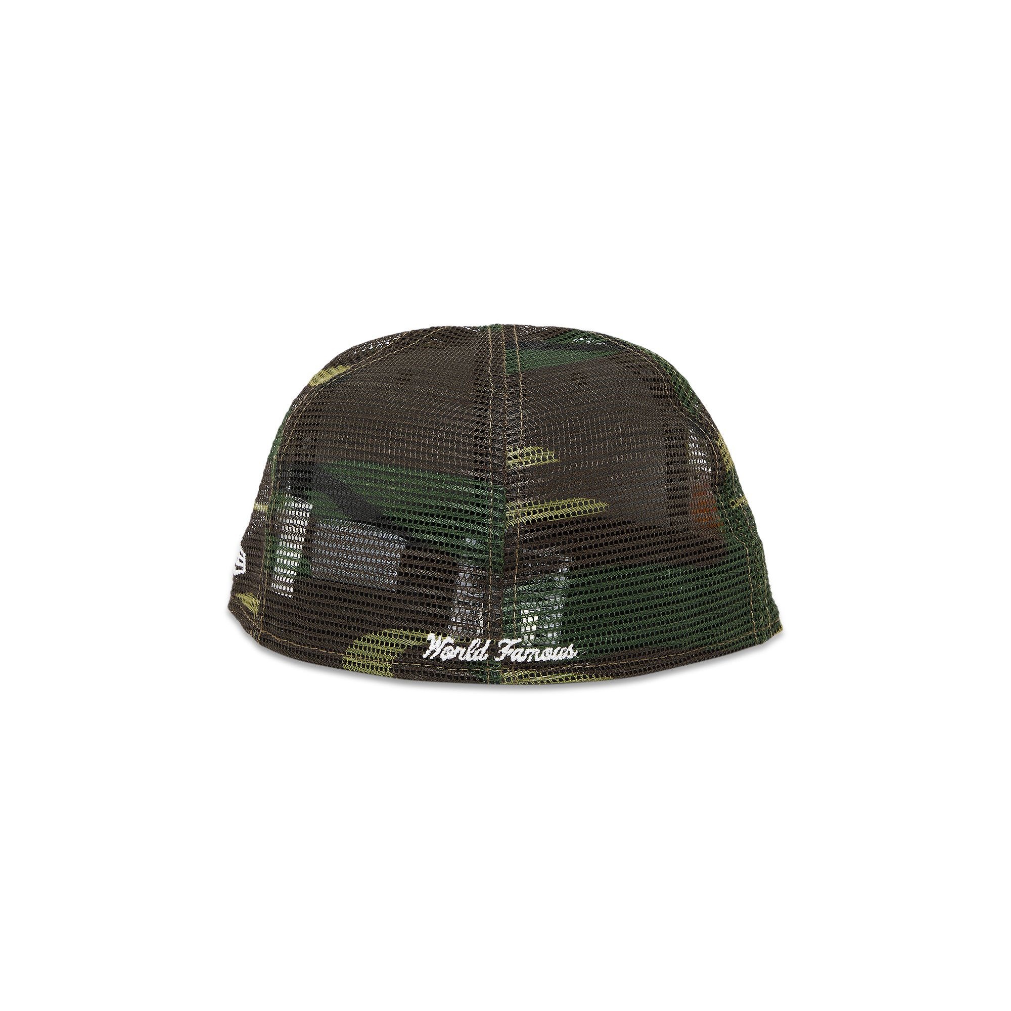 Supreme Supreme Box Logo Mesh Back New Era 'Woodland Camo