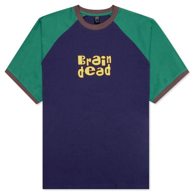Navy Cotton T-Shirt - 1