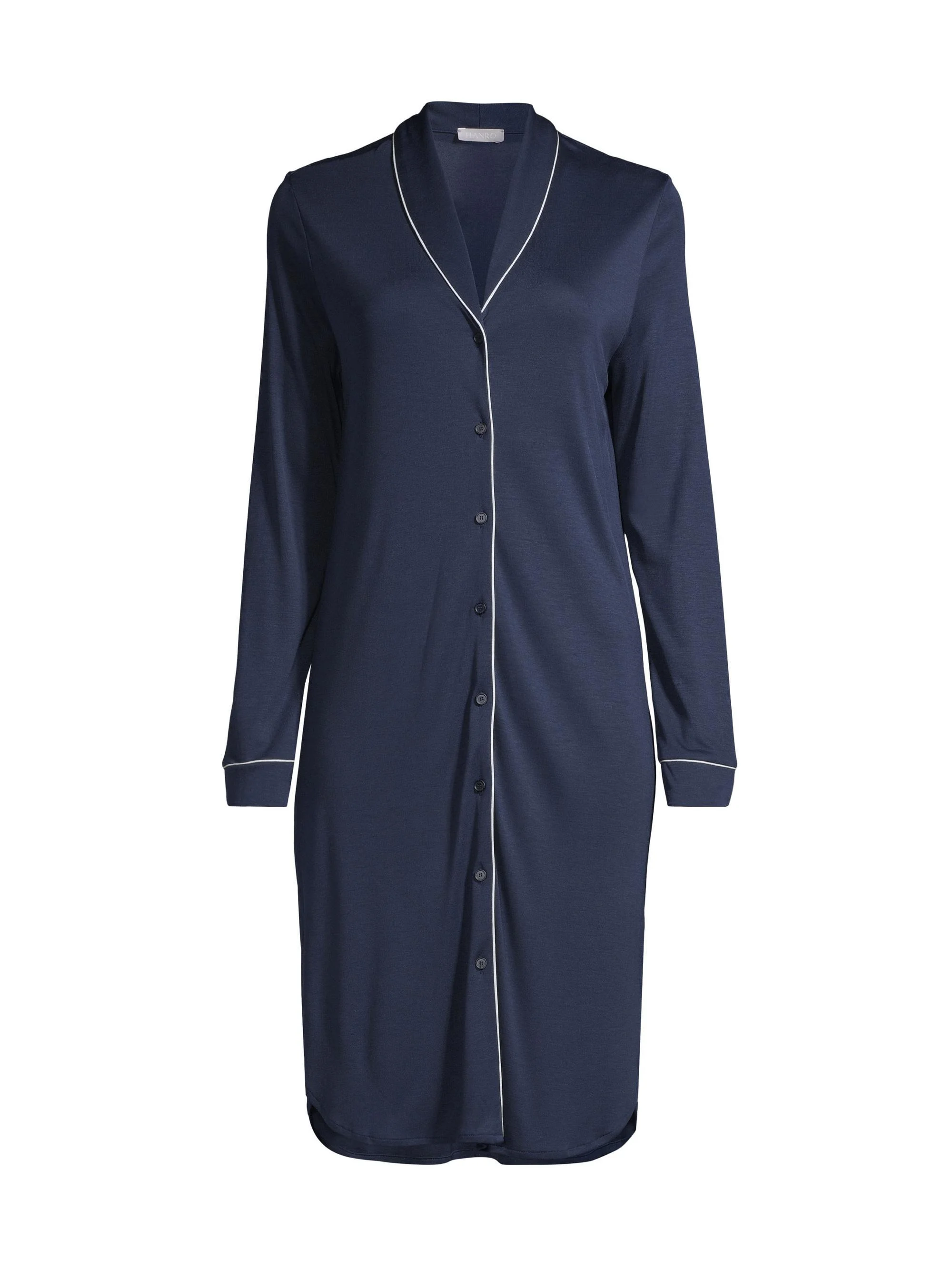 Women's Natural Comfort Tailored Nightshirt - Deep Navy - 1