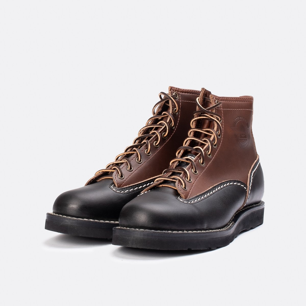 Iron Heart Int’l x Division Road x Wesco® - 7" Black/Brown Horsehide Jobmaster® - 1