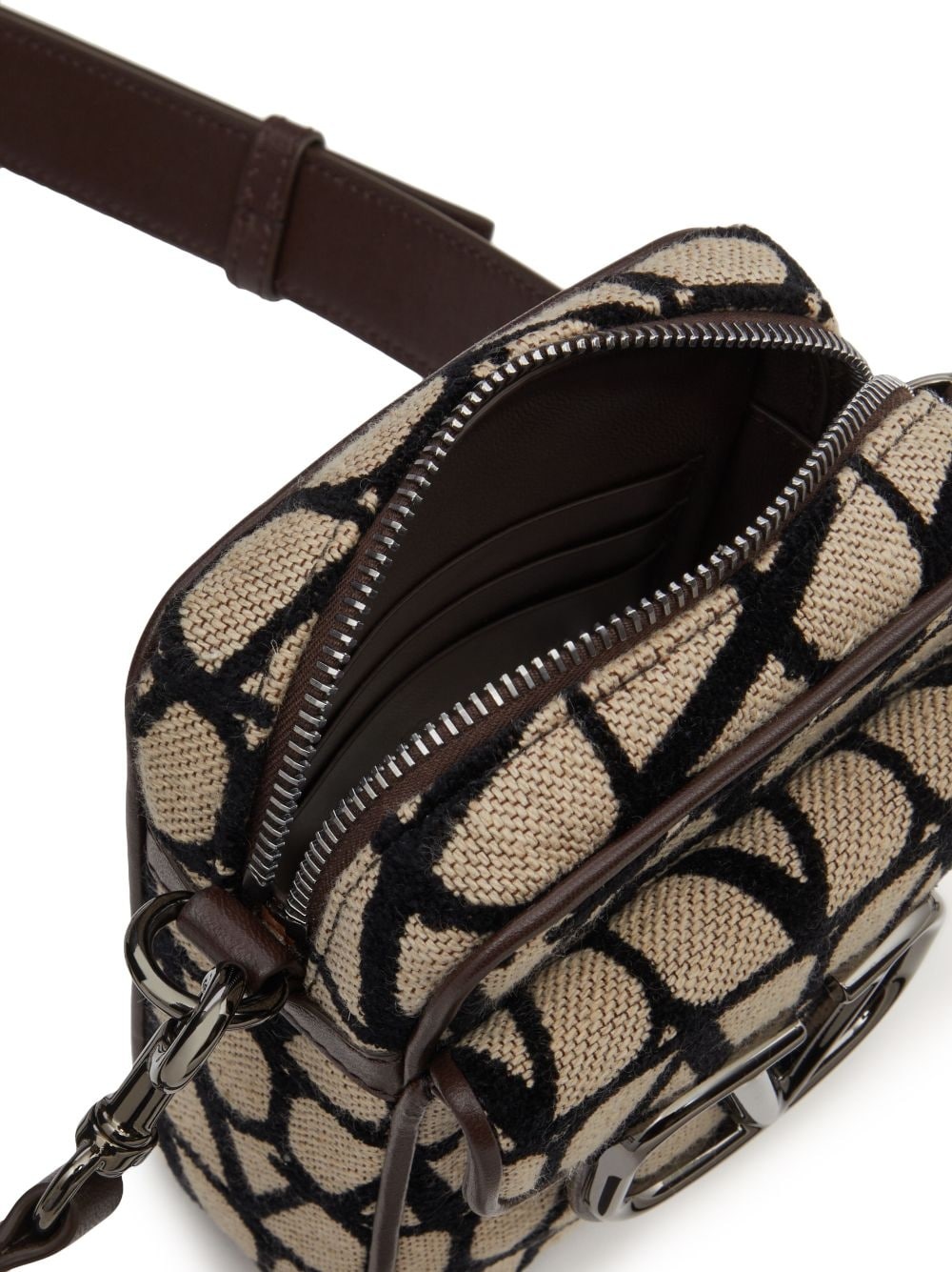 VLogo logo-plaque messenger bag - 6