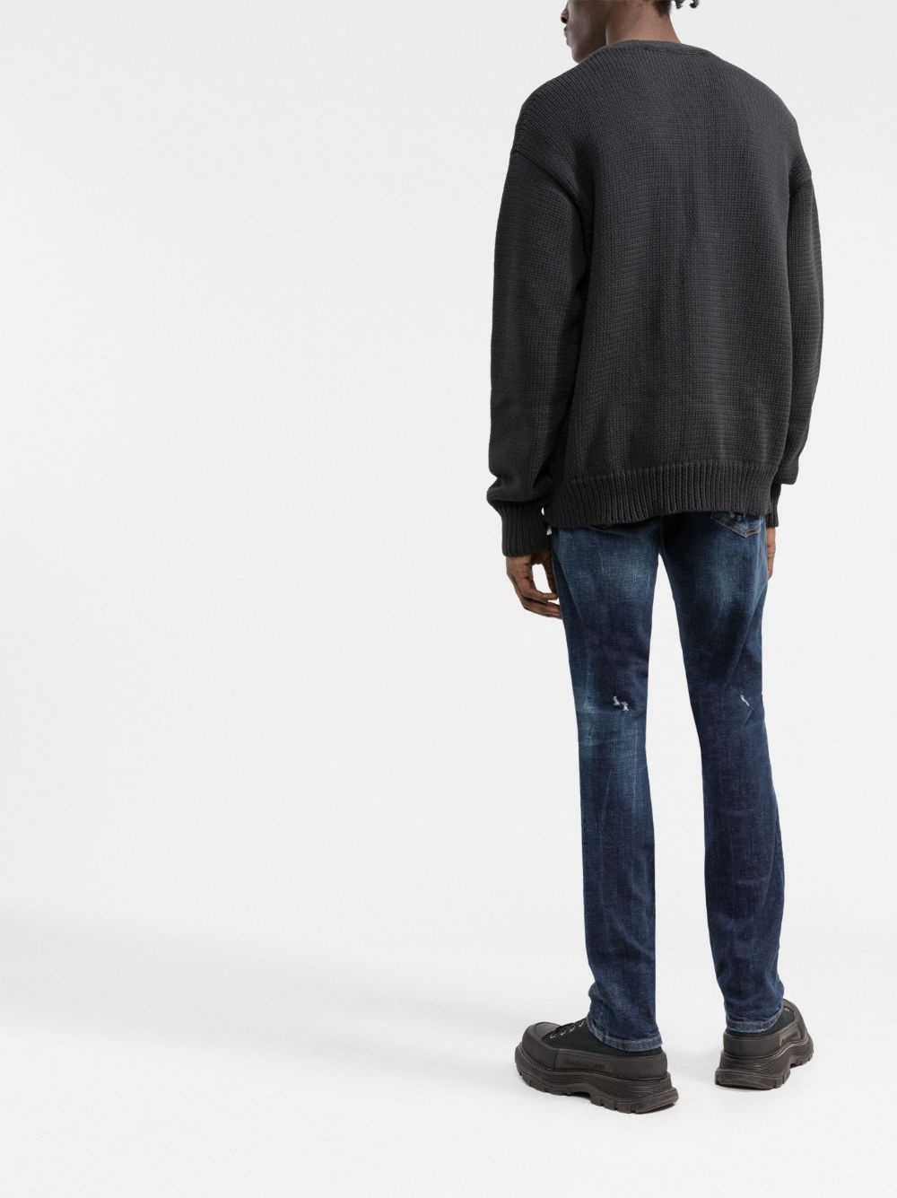 Super-Straight mid-rise jeans - 4