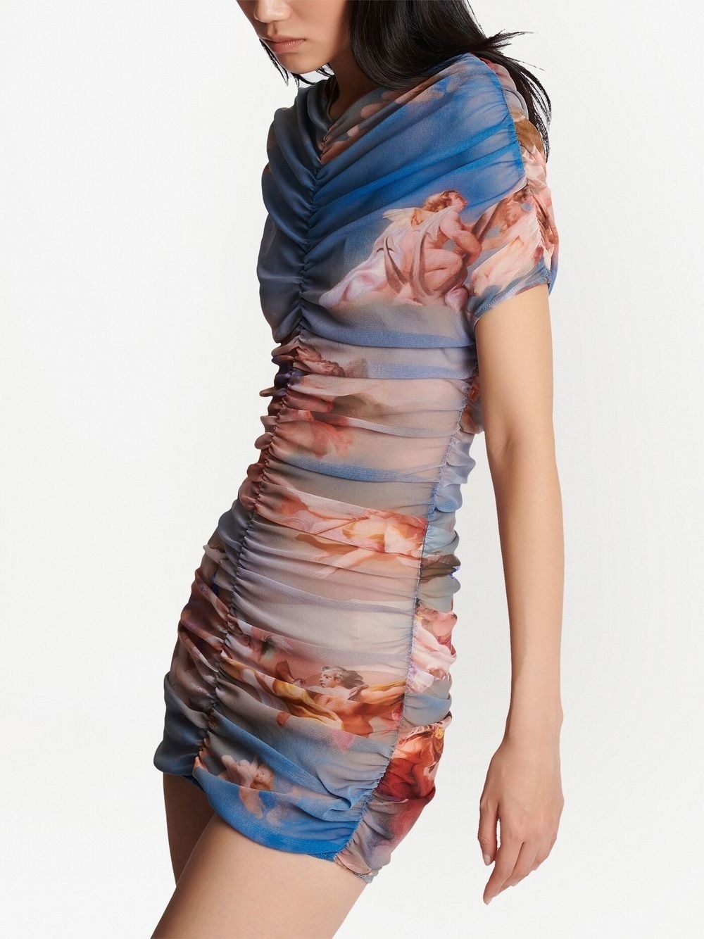 abstract tulle dress - 5