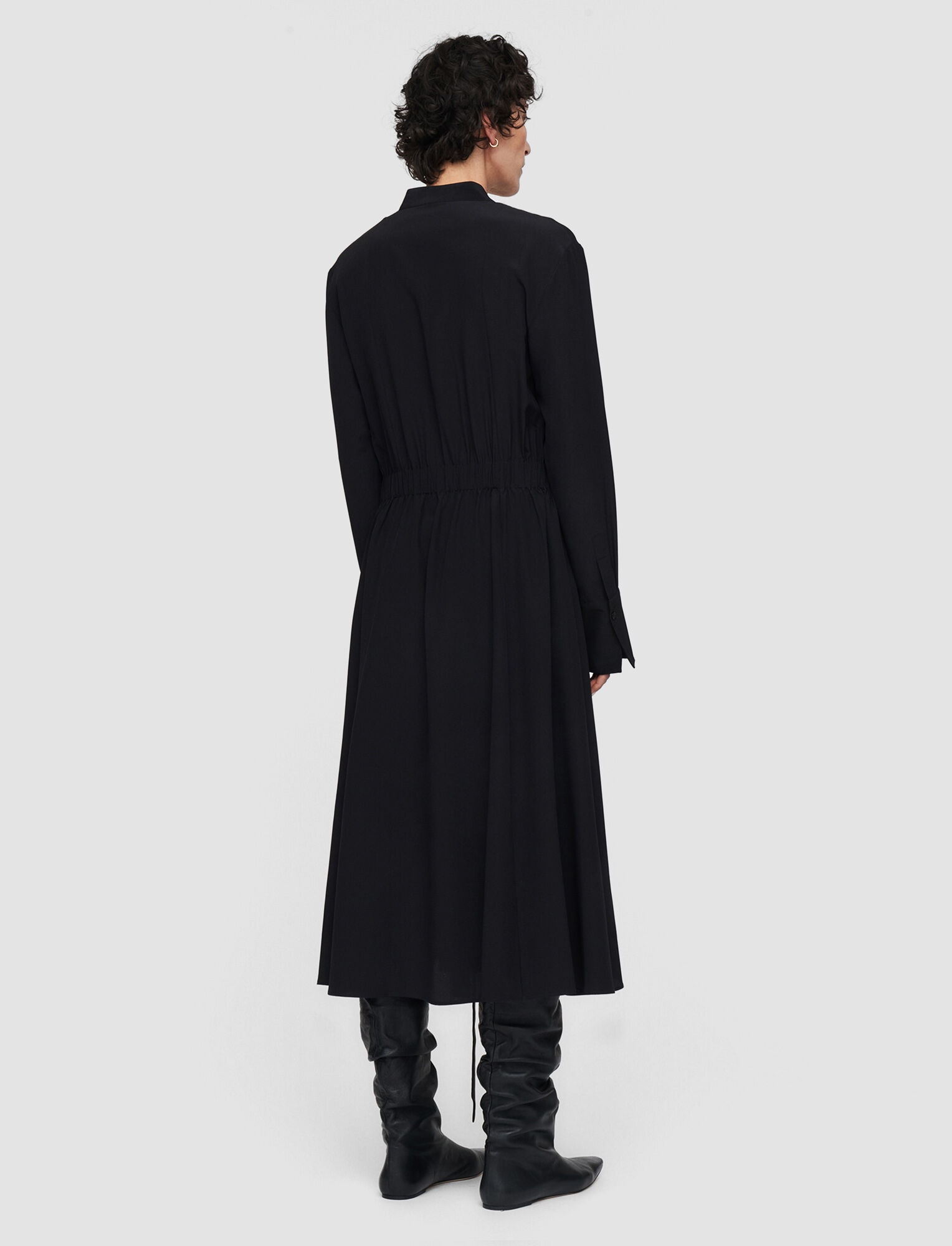 Silk Crepe de Chine Fairbaim Dress - 3