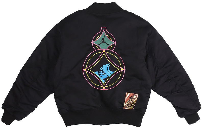 Jordan Air Jordan Cny Bomber Jacket 'Black' CU1700-010 outlook