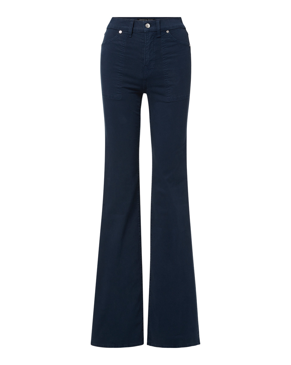 CROSBIE SLIM WIDE-LEG PANT - 1