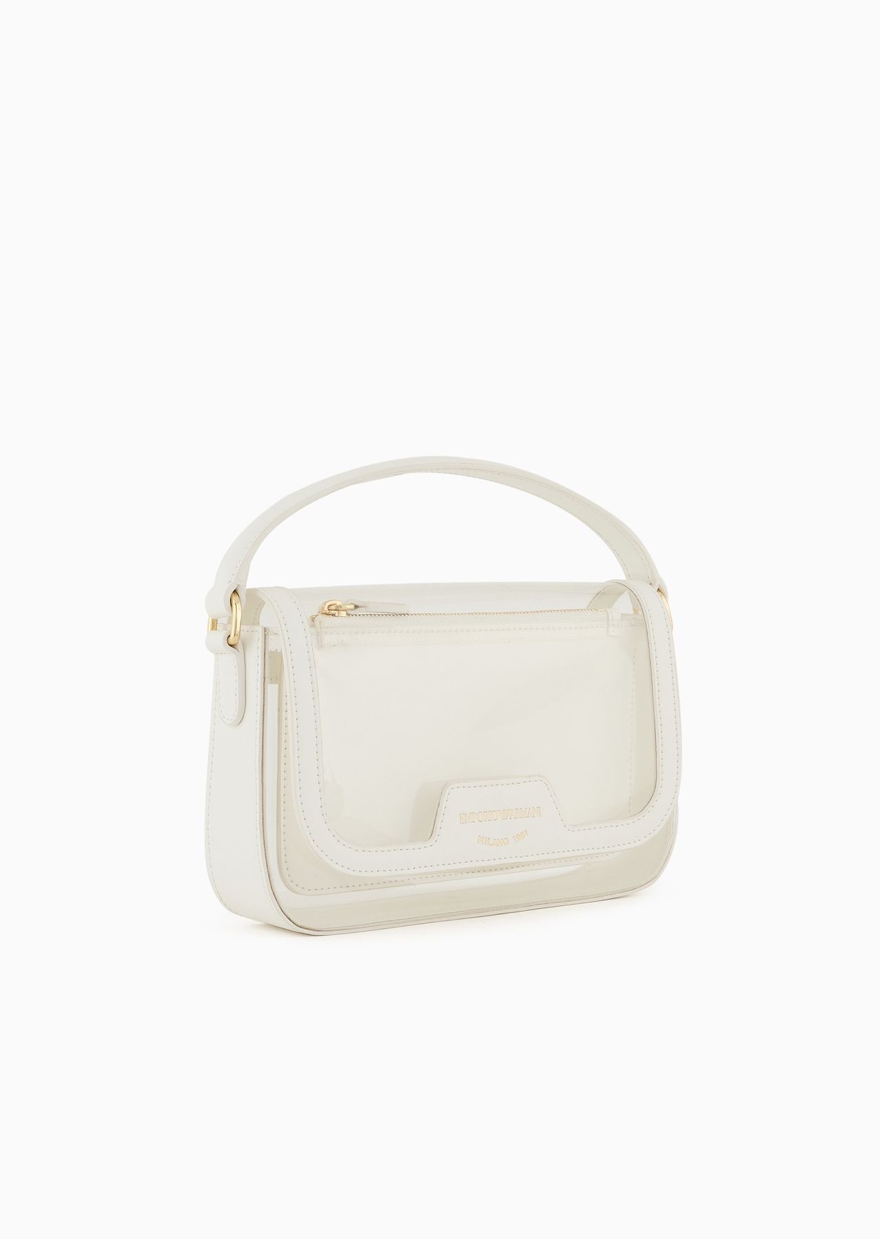 PVC mini bag with chain shoulder strap - 2